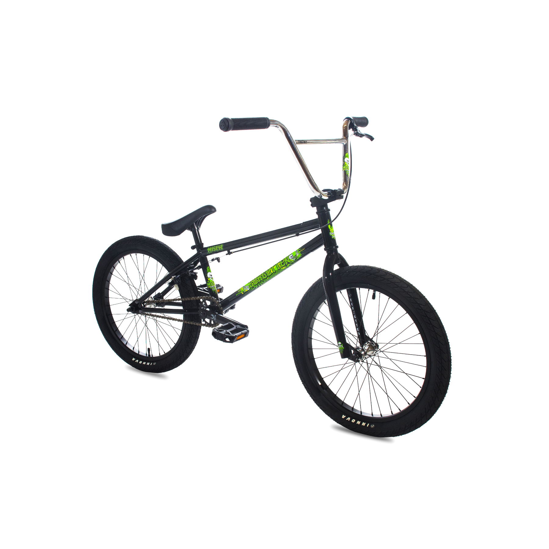 Forgotten Misfit BMX Bike 19.8 Inch TT Gloss Black