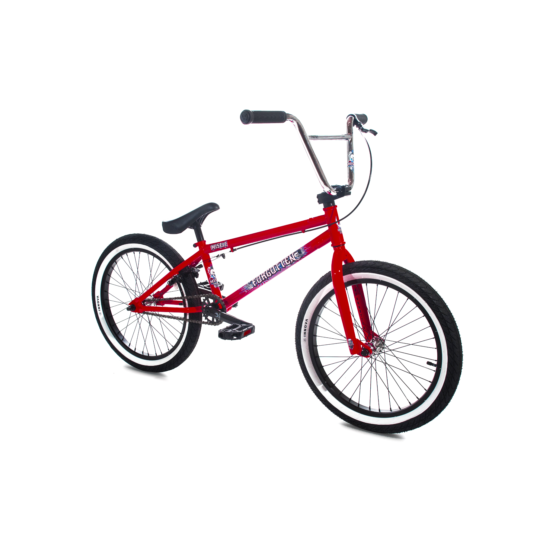 Forgotten Misfit BMX Bike 19.8 Inch TT Gloss Neon Orange