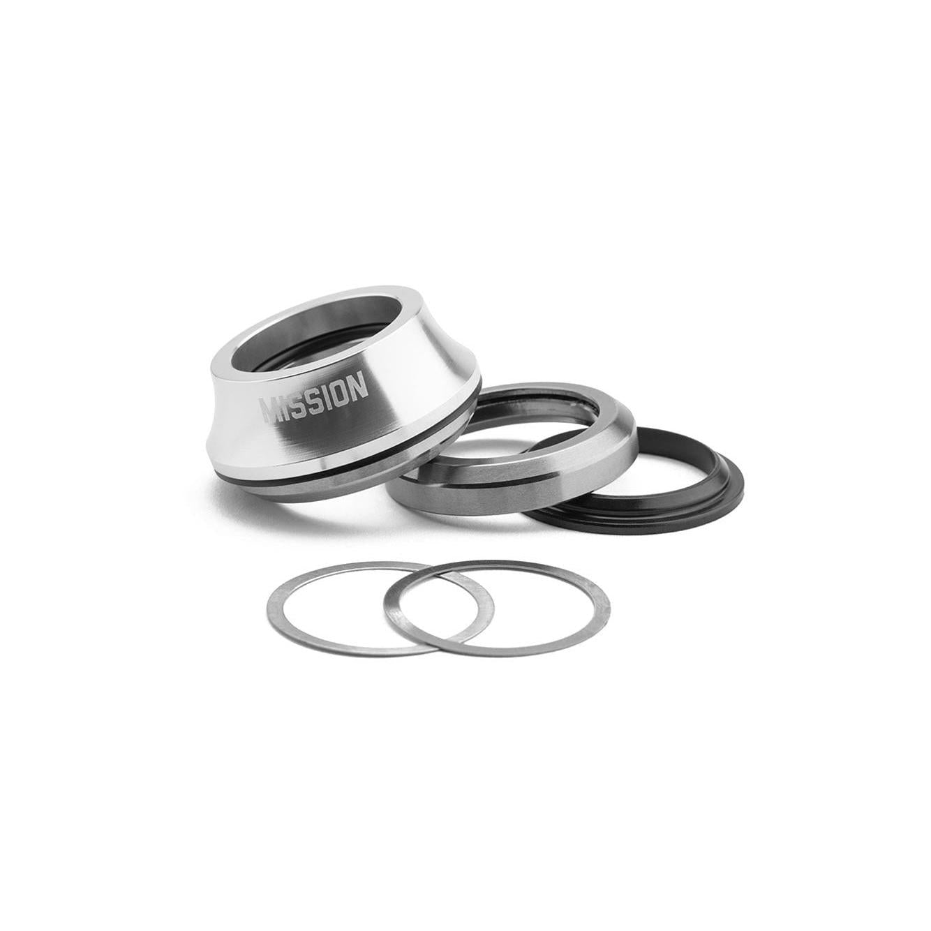 Mission Turret BMX Headset 41.8MM X 45 Degree Silver