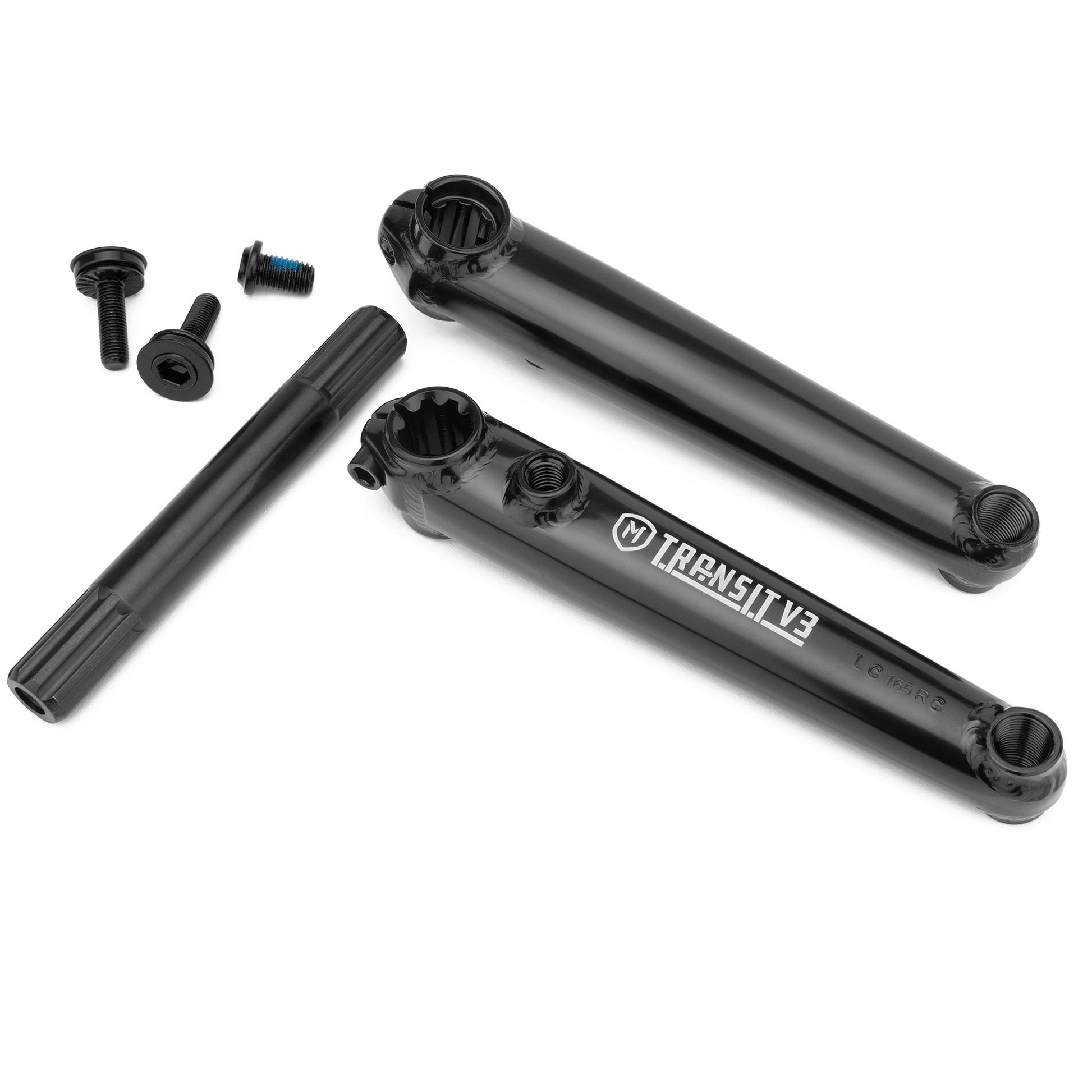 Mission Transit V3 BMX Crankset 175mm Black