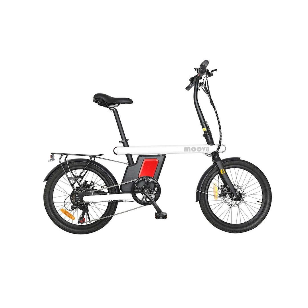 Moov8 X 8.7Ah Compact Electric Bike White