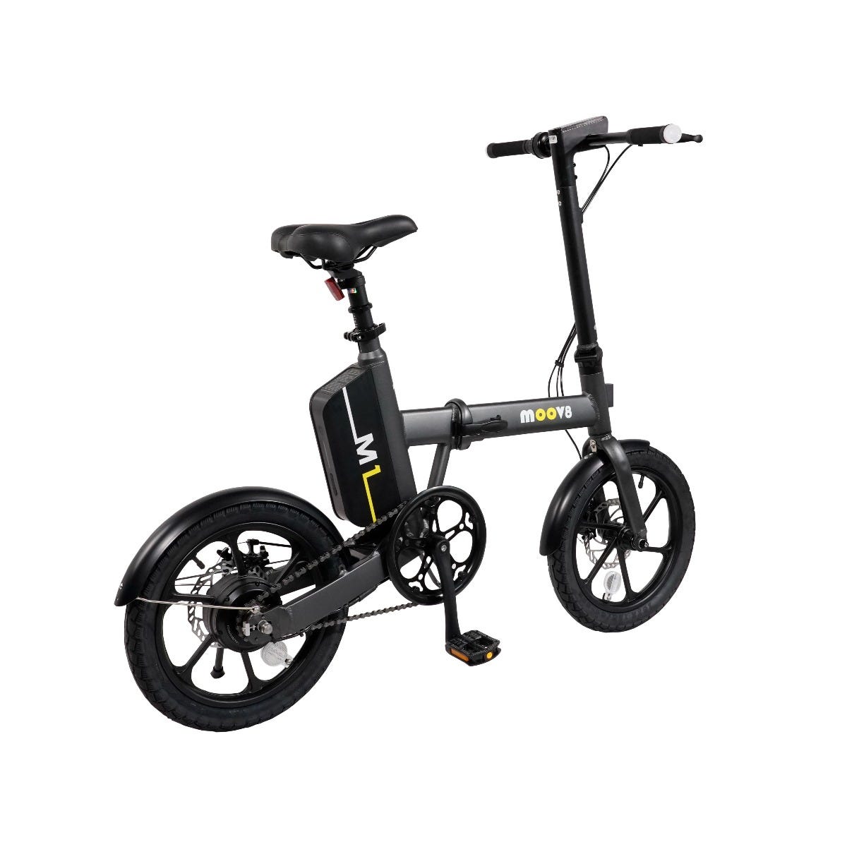Moov8 M1 Electric Folding Bike Grey