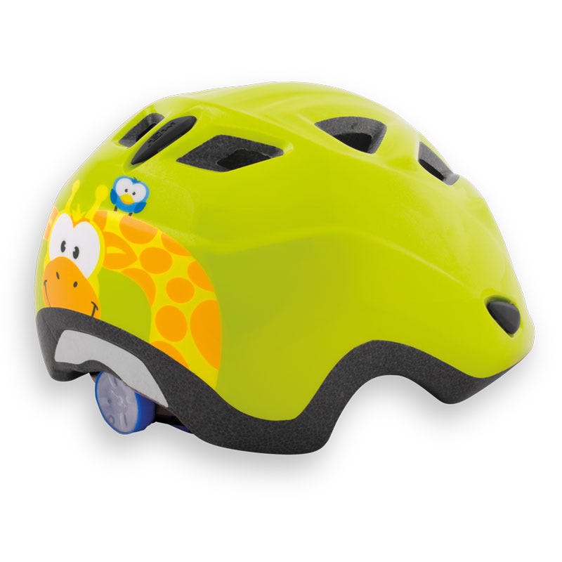 MET Elfo Kids Helmet Green Giraffe