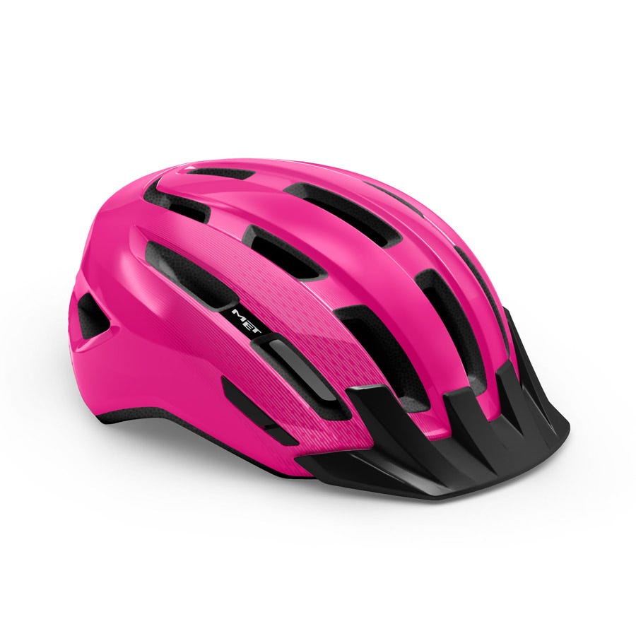 MET Downtown Helmet Pink 52-58cm