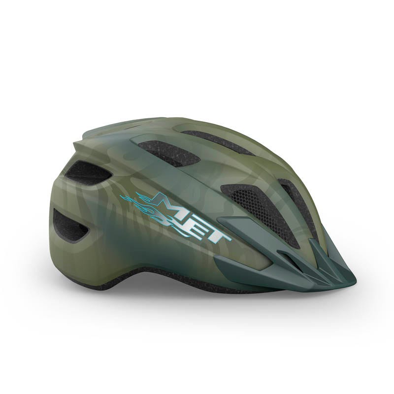 Met Crackerjack Kids Helmet MIPS 52-57 cm Matt Green