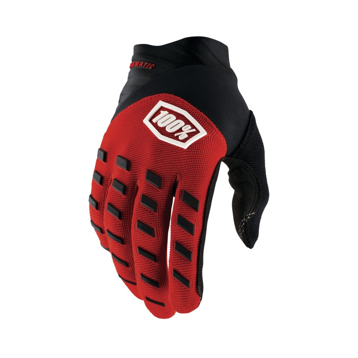100% Airmatic Youth Full Finger Gloves Red/Black