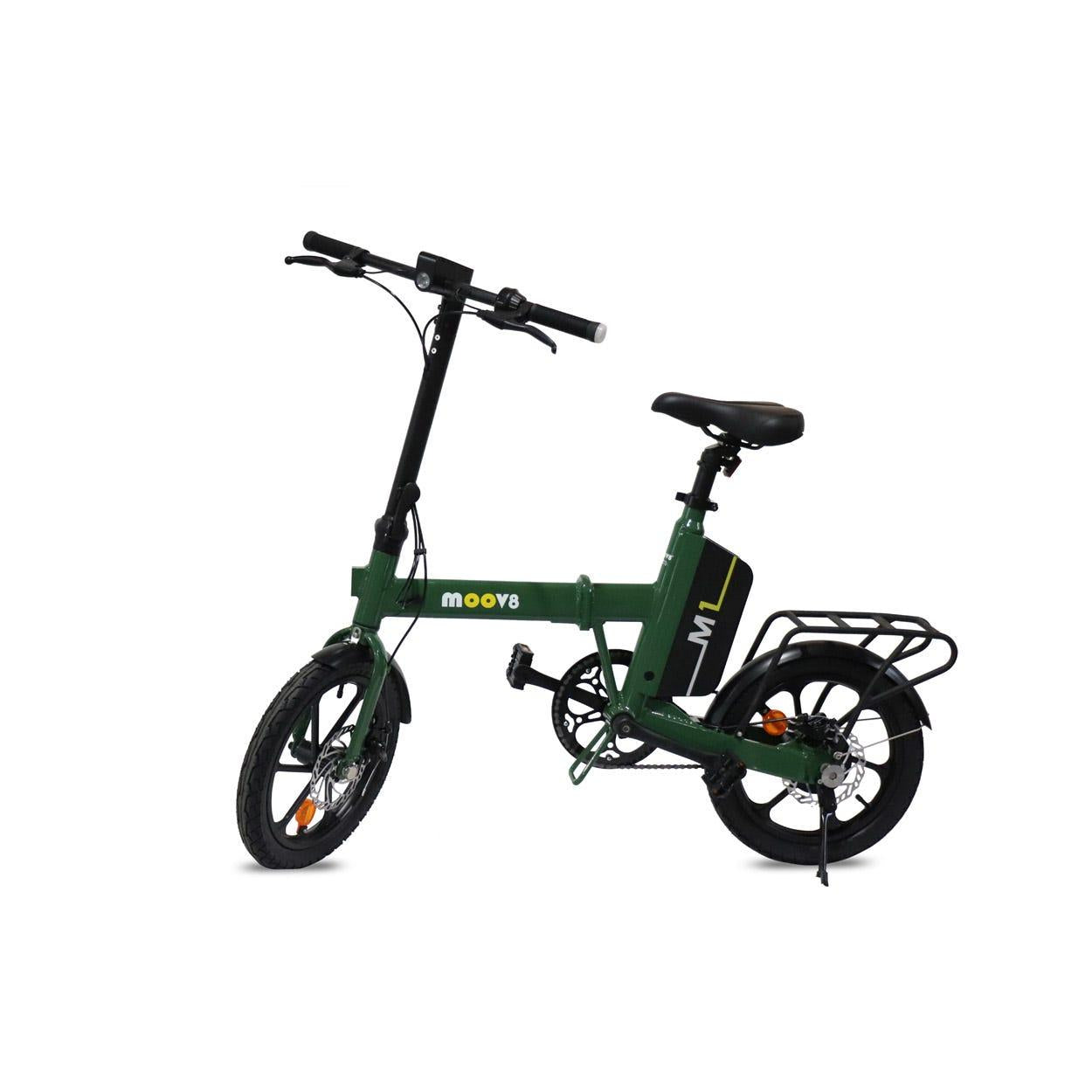 Moov8 M1 Electric Folding Bike Green