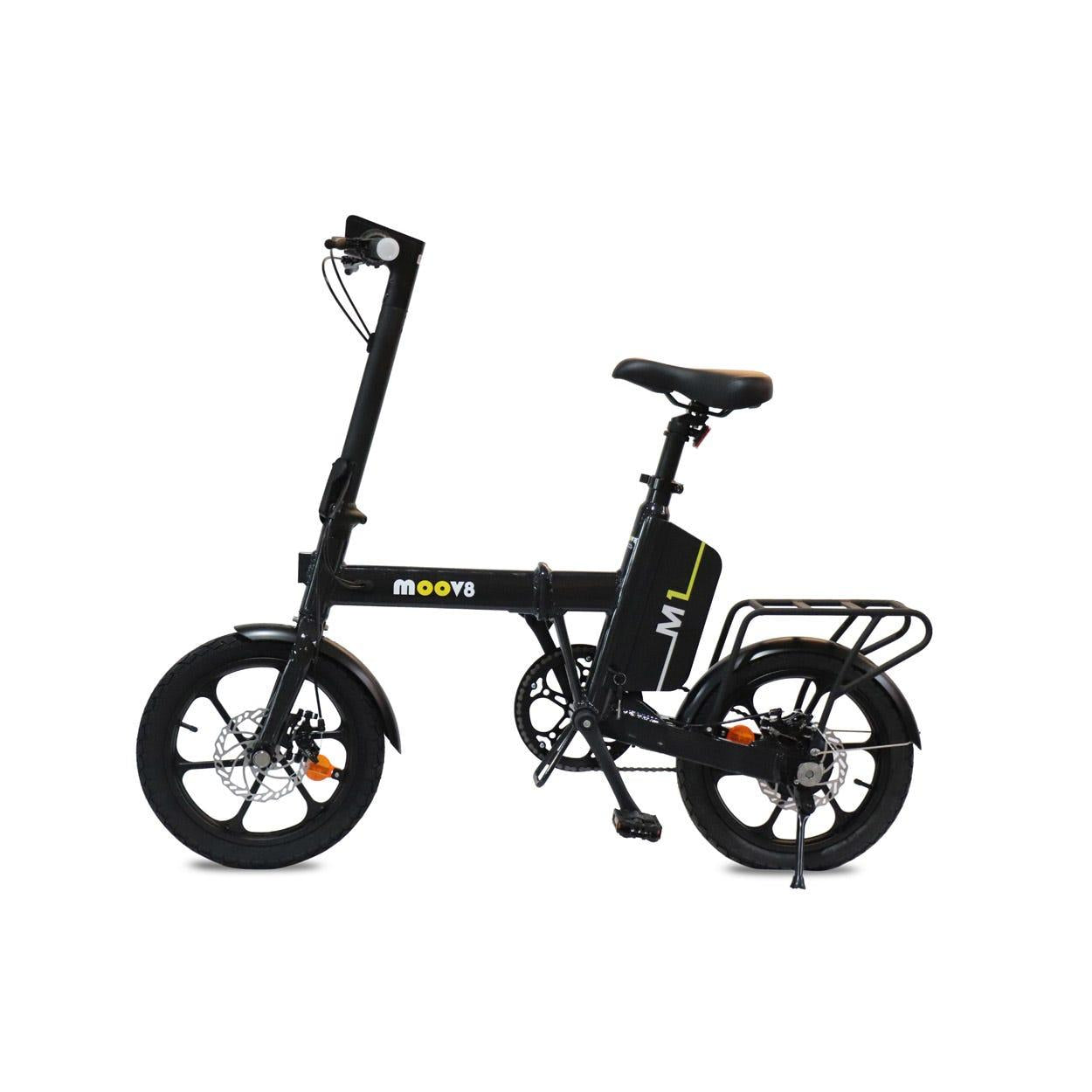 Moov8 M1 Electric Folding Bike Black