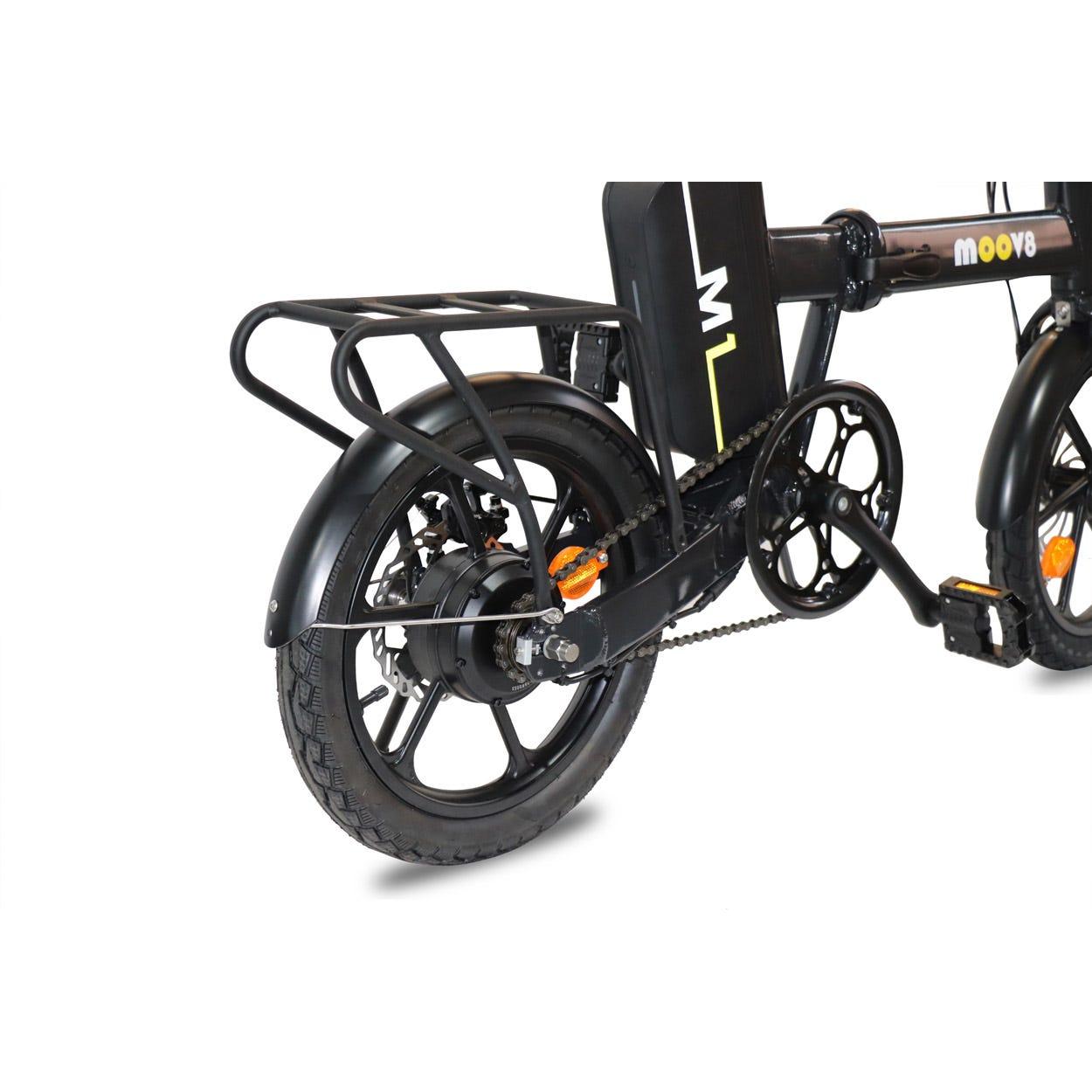 Moov8 M1 Electric Folding Bike Black