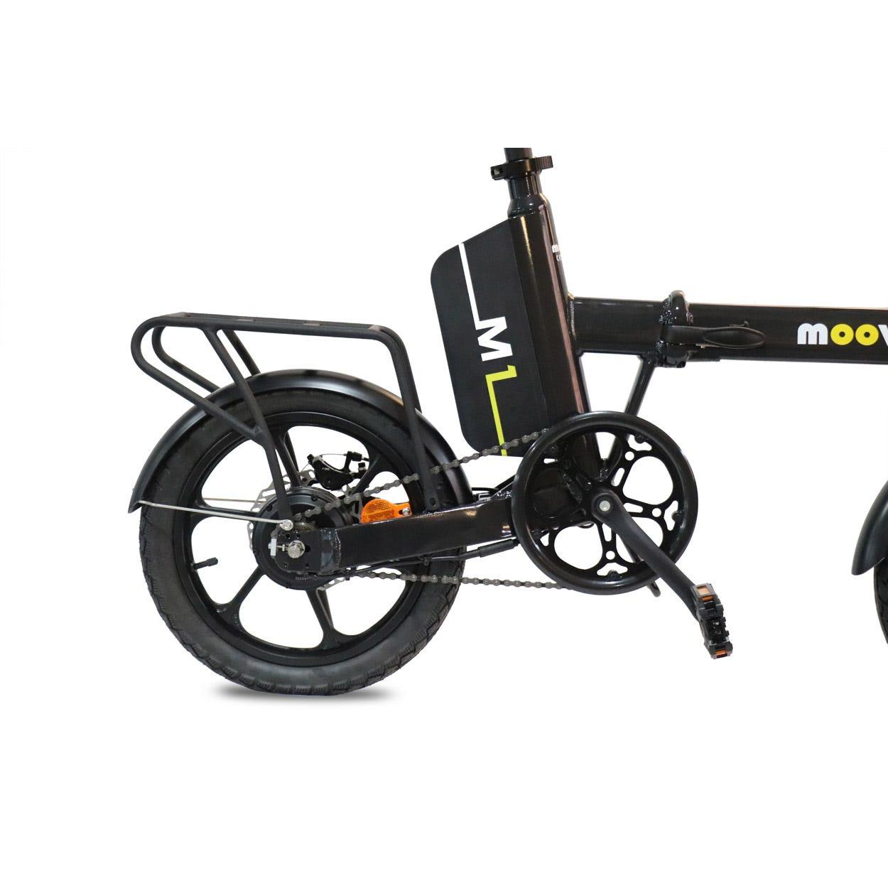 Moov8 M1 Electric Folding Bike Black