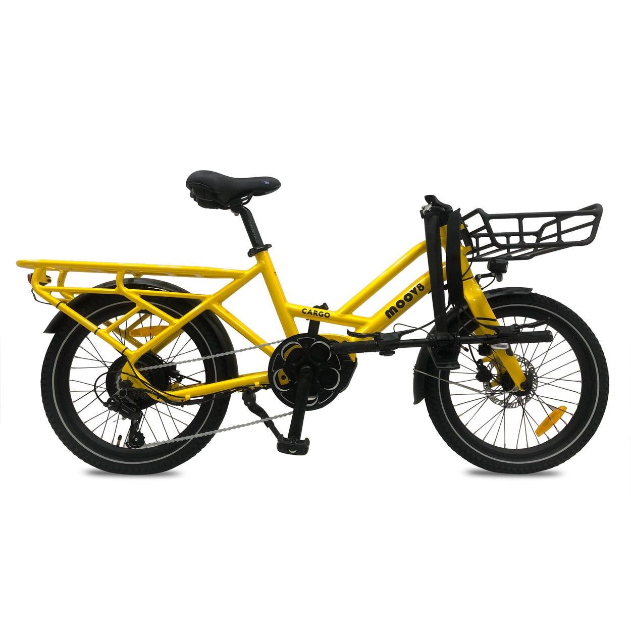 Moov8 Cargo C1 Electric Bike Yellow