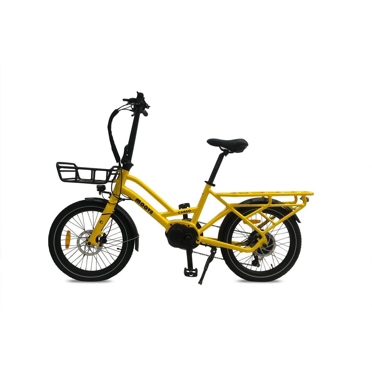 Moov8 Cargo C1 Electric Bike Yellow