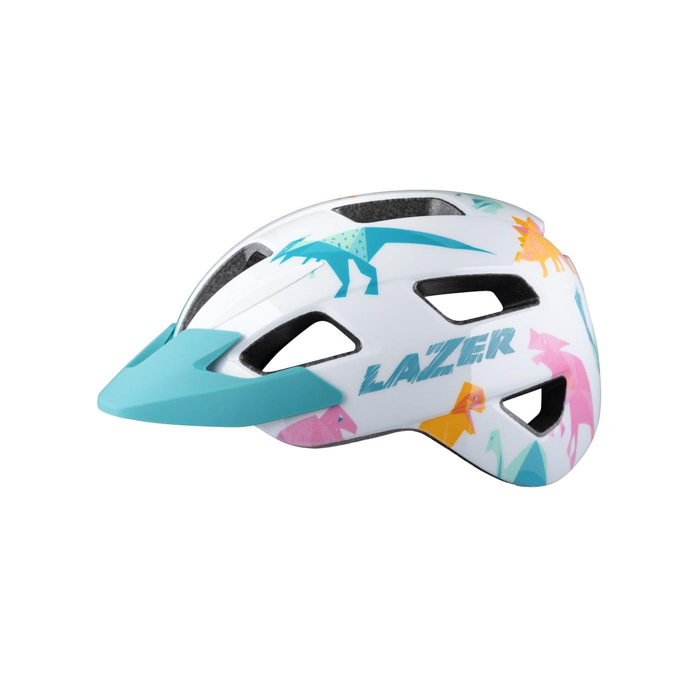 Lazer Lil' Gekko Kid's Helmet White Dino 46-50cm