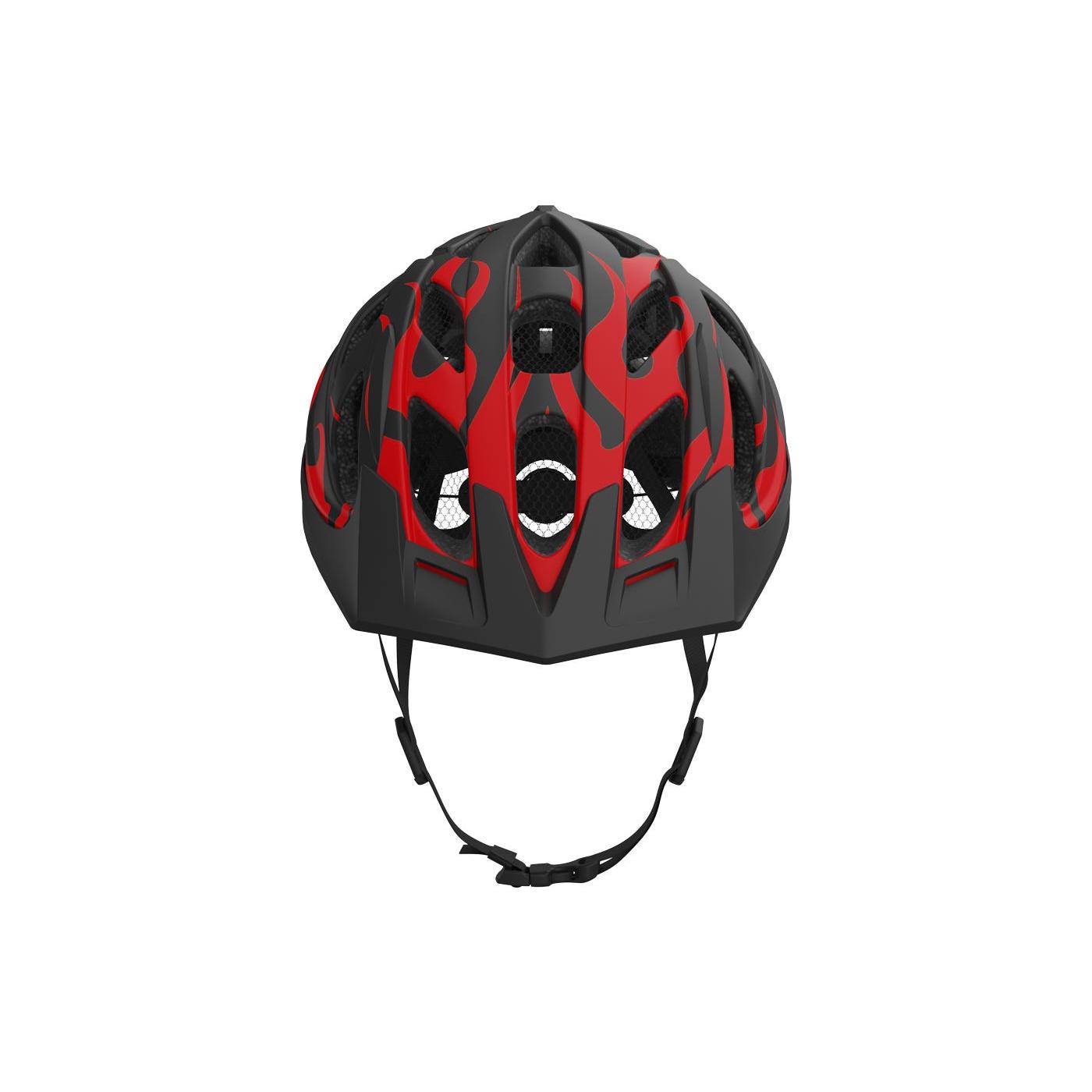 Lazer J1 Youth Helmet Red Flames