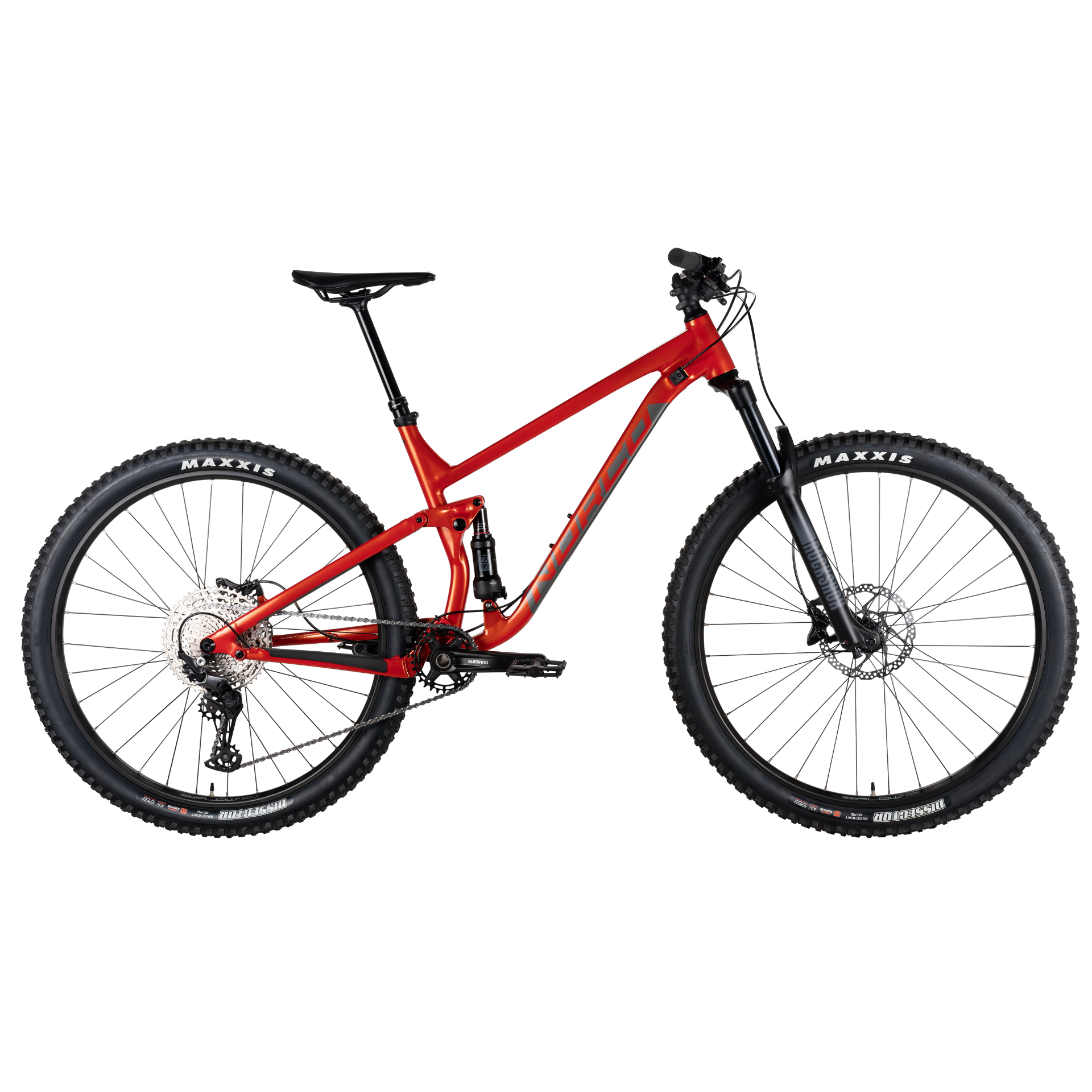 Norco Fluid FS 2 29 Mountain Bike Orange/Charcoal