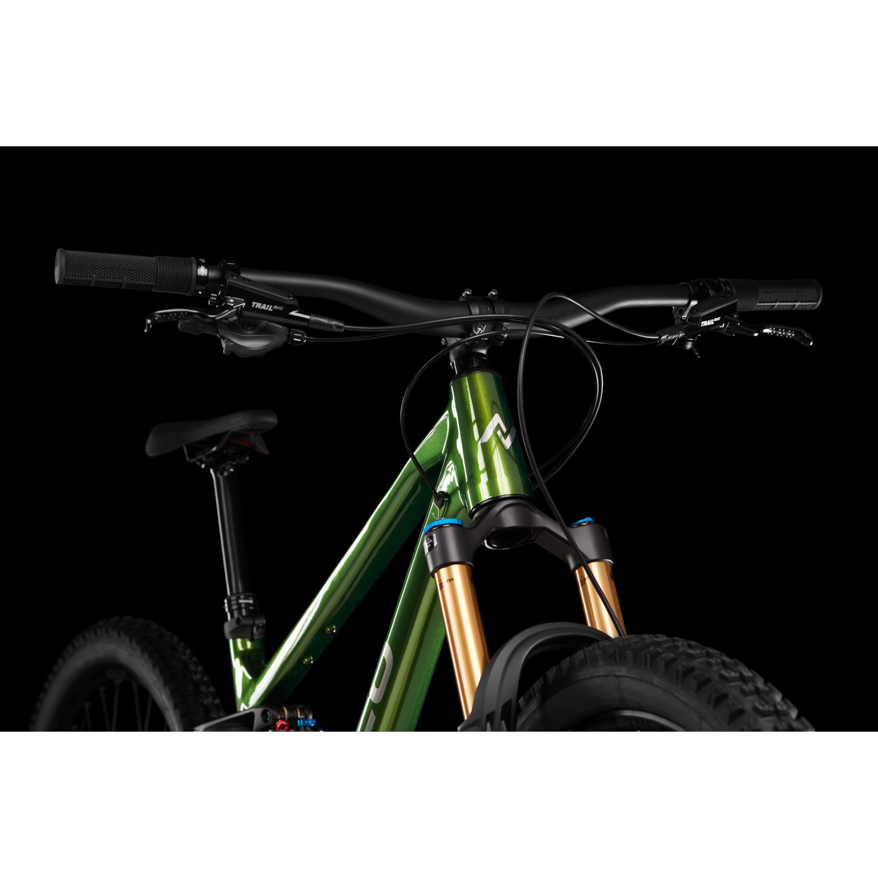 Norco Fluid FS 1 Dual Suspension Mountain Bike Green/Grey