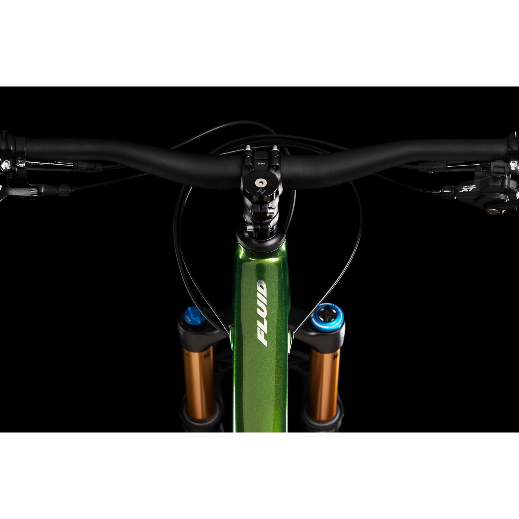 Norco Fluid FS 1 Dual Suspension Mountain Bike Green/Grey