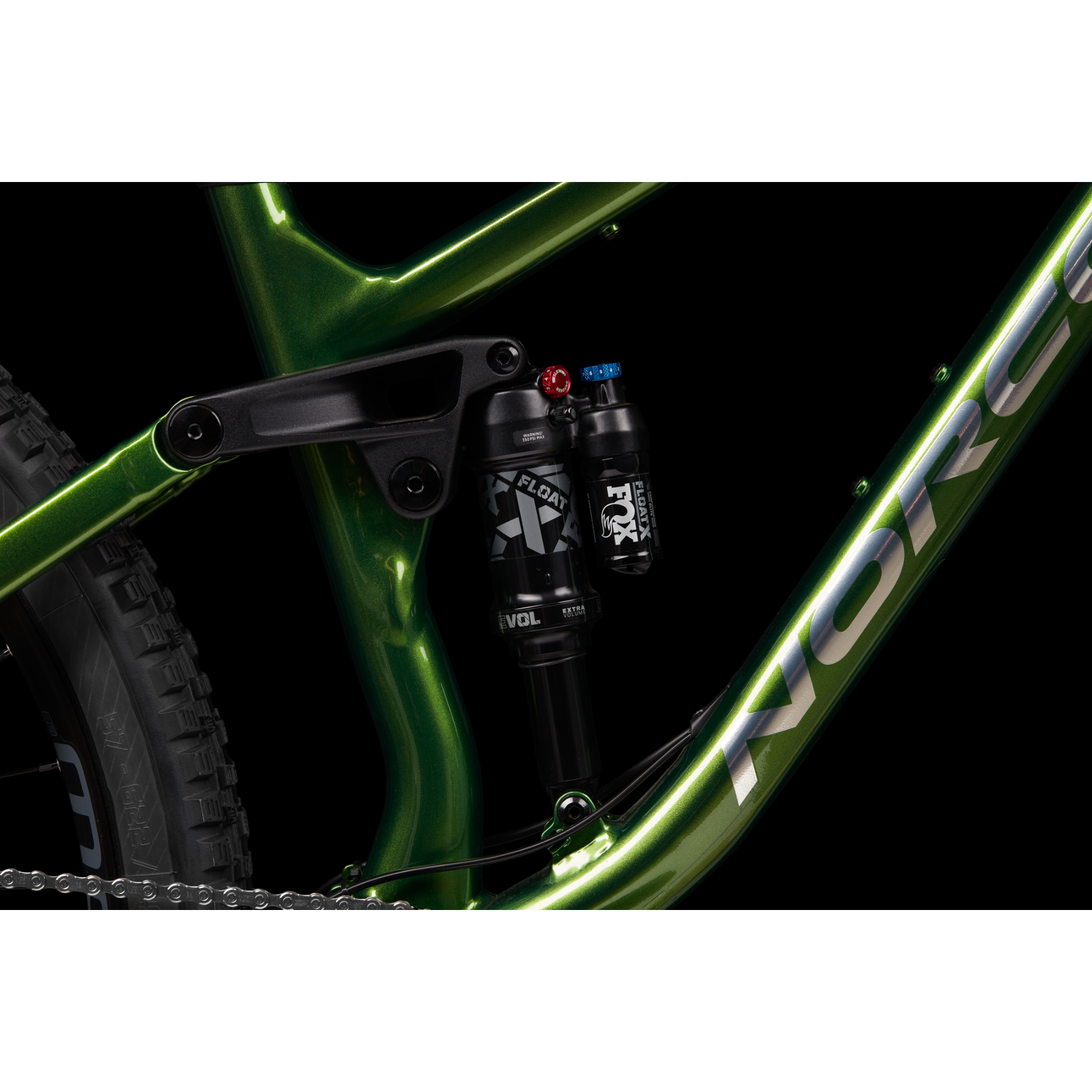 Norco Fluid FS 1 Dual Suspension Mountain Bike Green/Grey