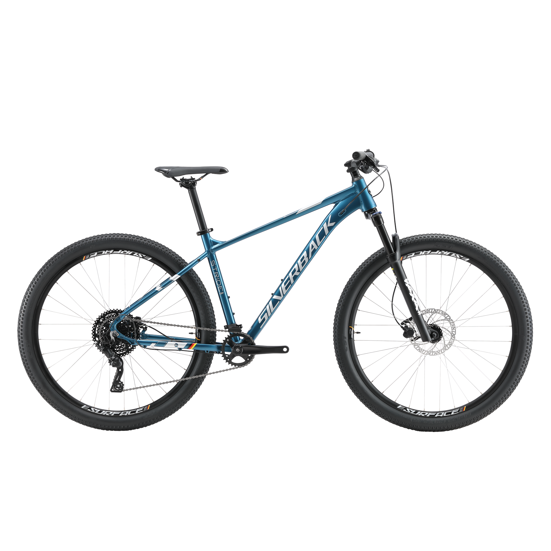 Silverback Stride Comp 29'' Mountain Bike Metallic Blue Silver