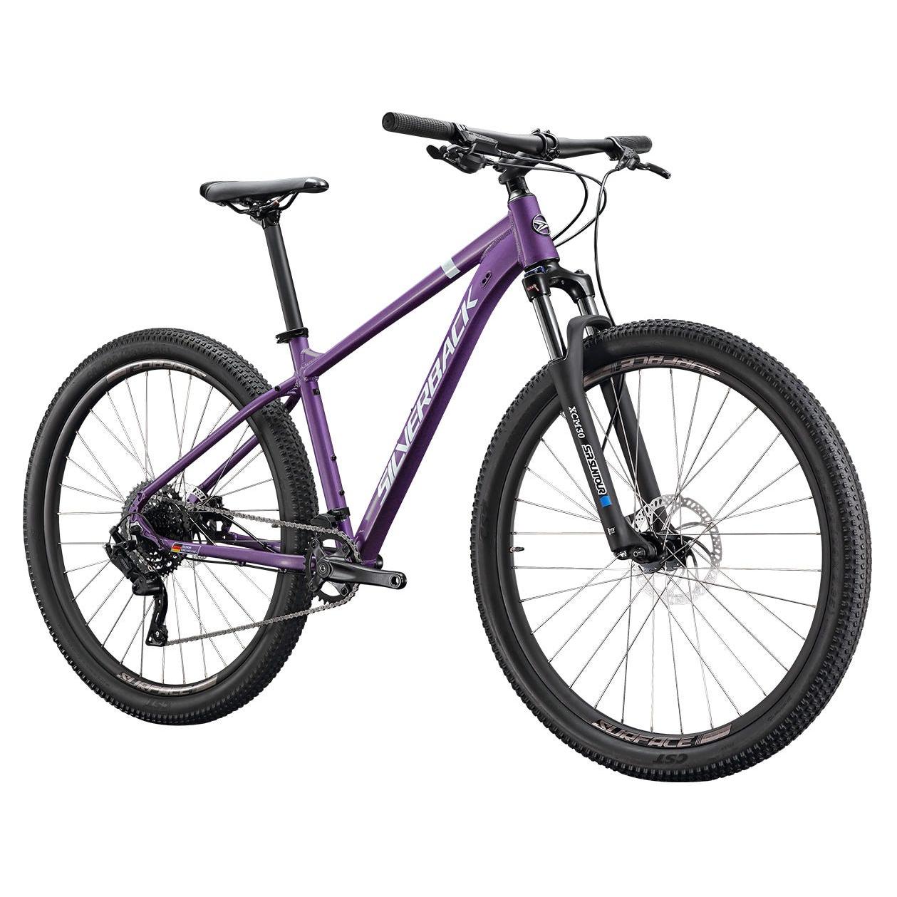Silverback Splash Elite MS 27.5'' Hardtail Mountain Bike Purple/Silver