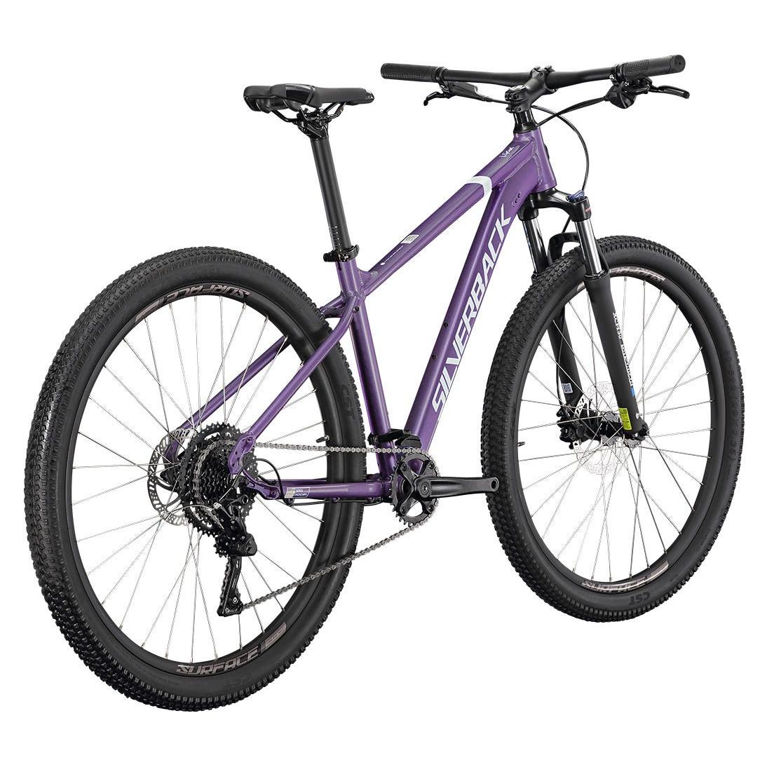 Silverback Splash Elite MS 27.5'' Hardtail Mountain Bike Purple/Silver