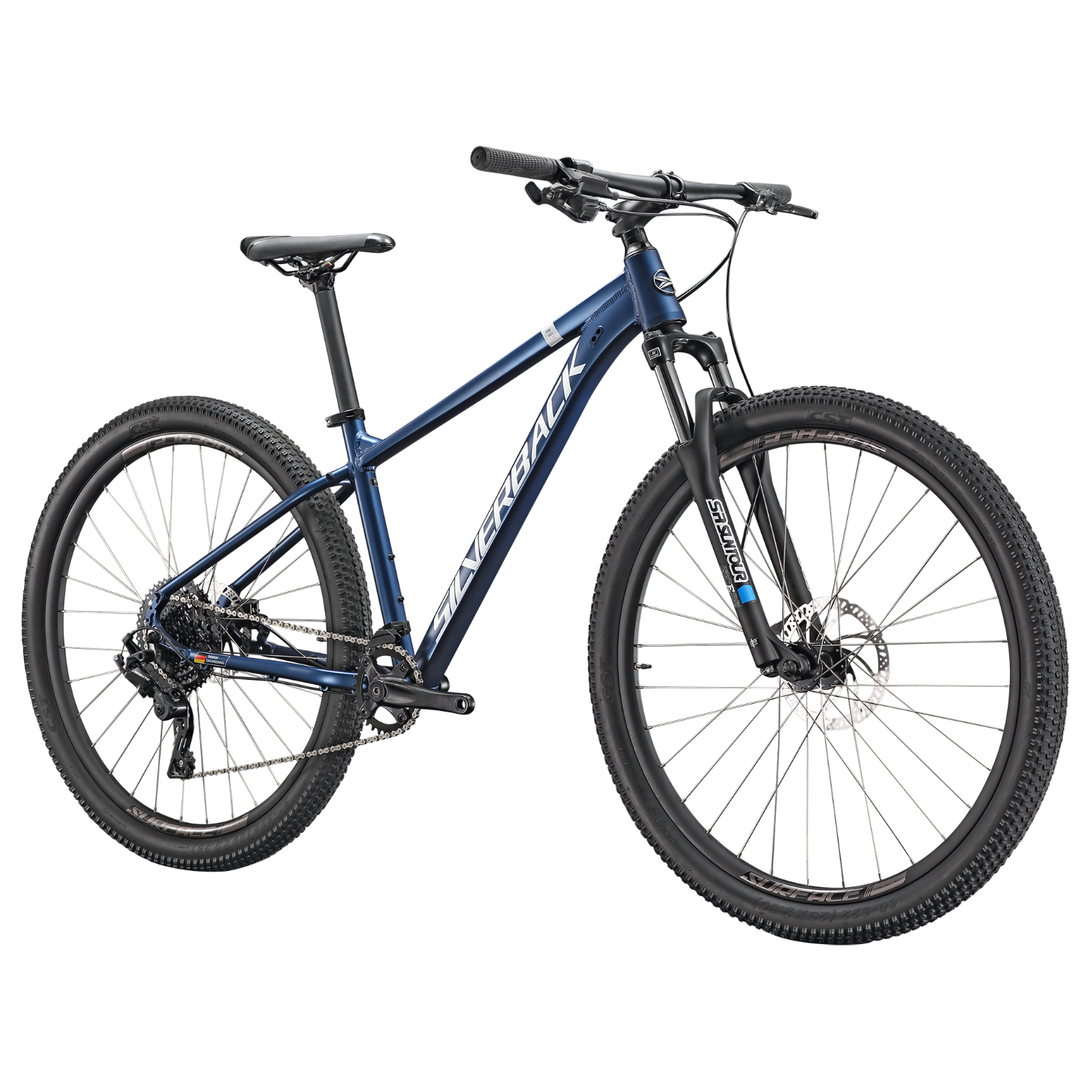 Silverback Stride Sport Hardtail Mountain Bike 29'' Dark Blue/White