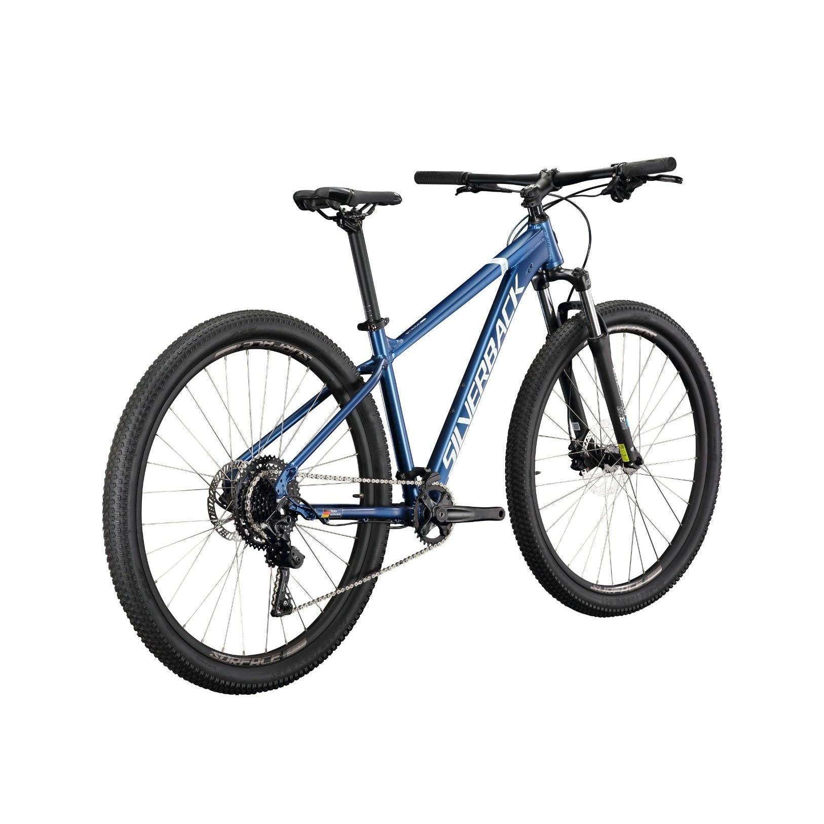 Silverback Stride Sport Hardtail Mountain Bike 27.5'' Dark Blue/White