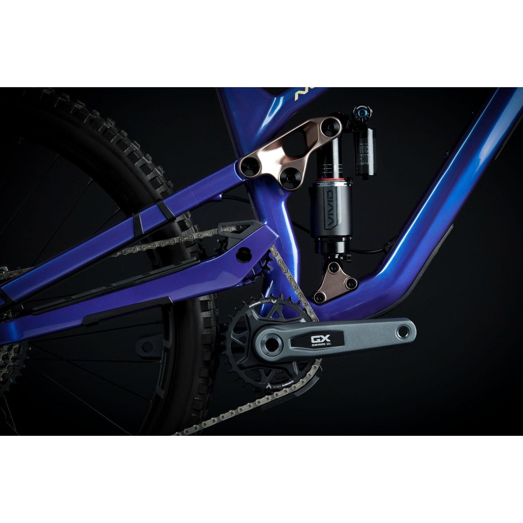 Norco Optic C2 Dual Suspension Mountain Bike Purple