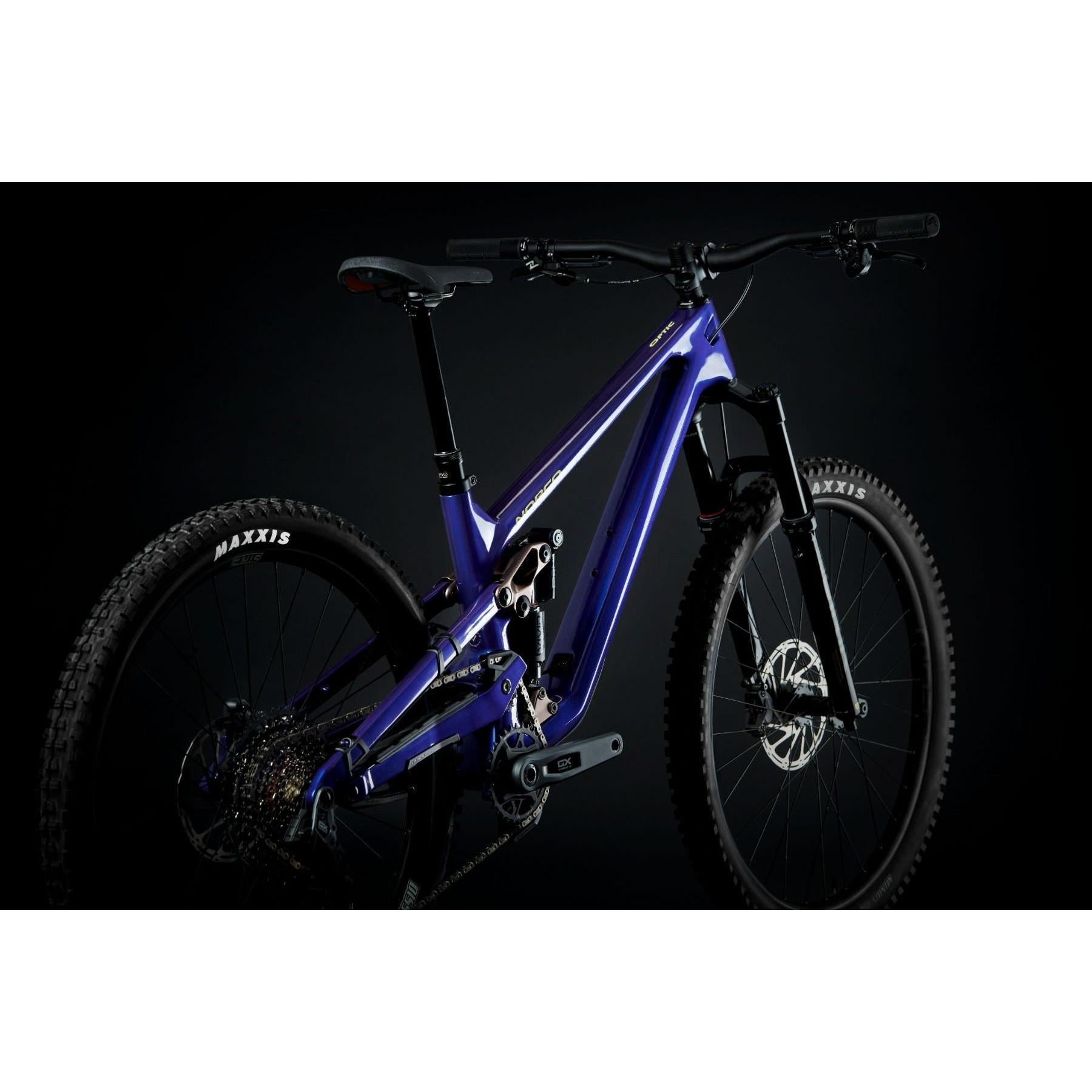 Norco Optic C2 Dual Suspension Mountain Bike Purple