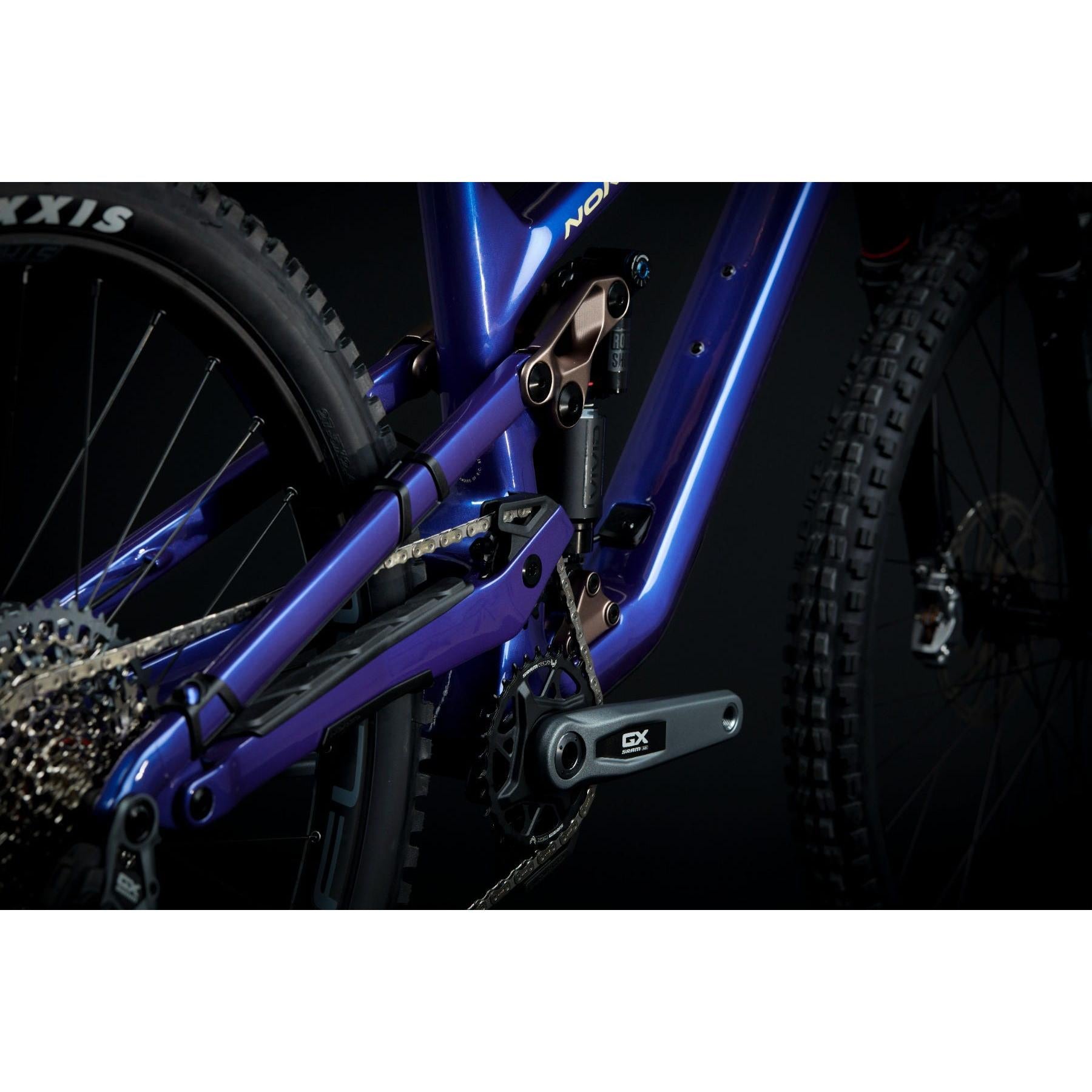 Norco Optic C2 Dual Suspension Mountain Bike Purple