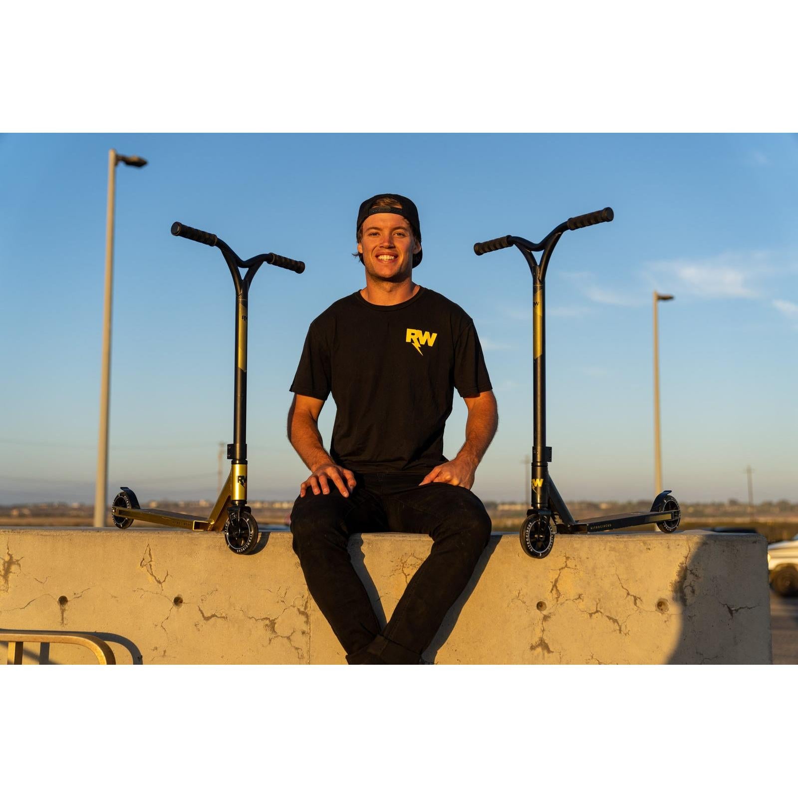 Nitro Circus Kids Mini Ryan Williams Replica Scooter Gold