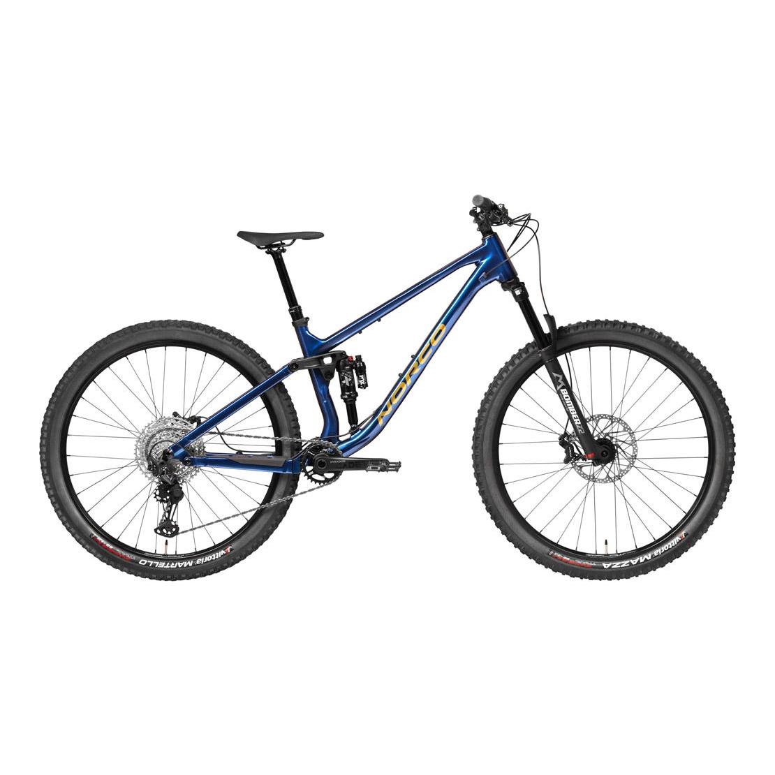 Norco Fluid FS 2 Dual Suspension Mountain Bike (US Spec) Blue/Copper