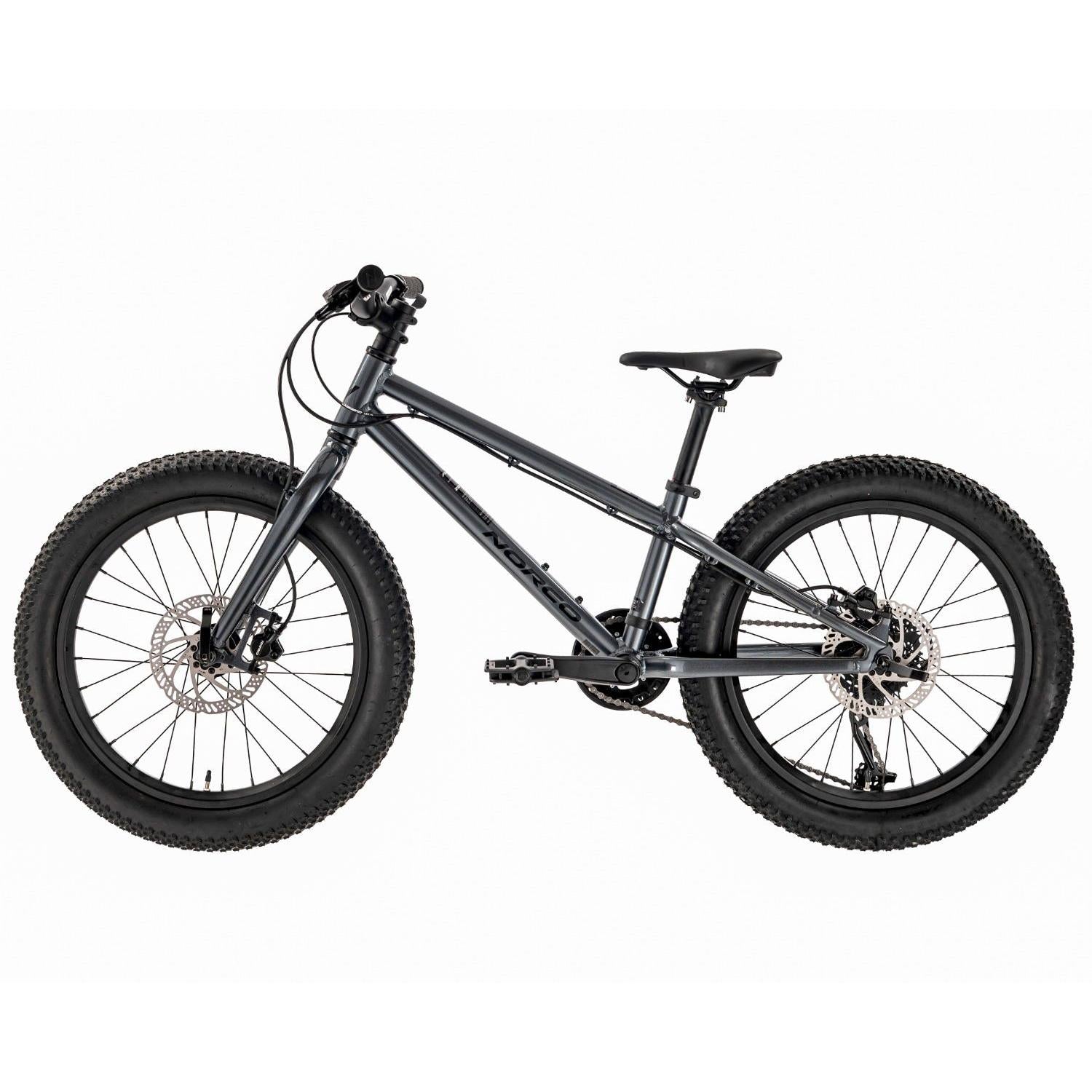 Norco Fluid HT 20.1+ 20'' Kids Mountain Bike Grey/Black