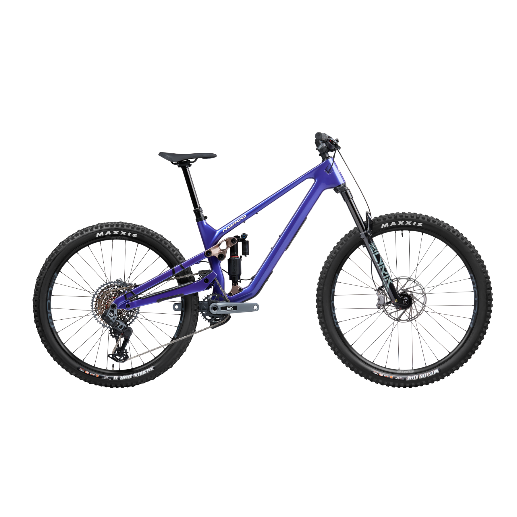Norco Optic C2 Dual Suspension Mountain Bike Purple