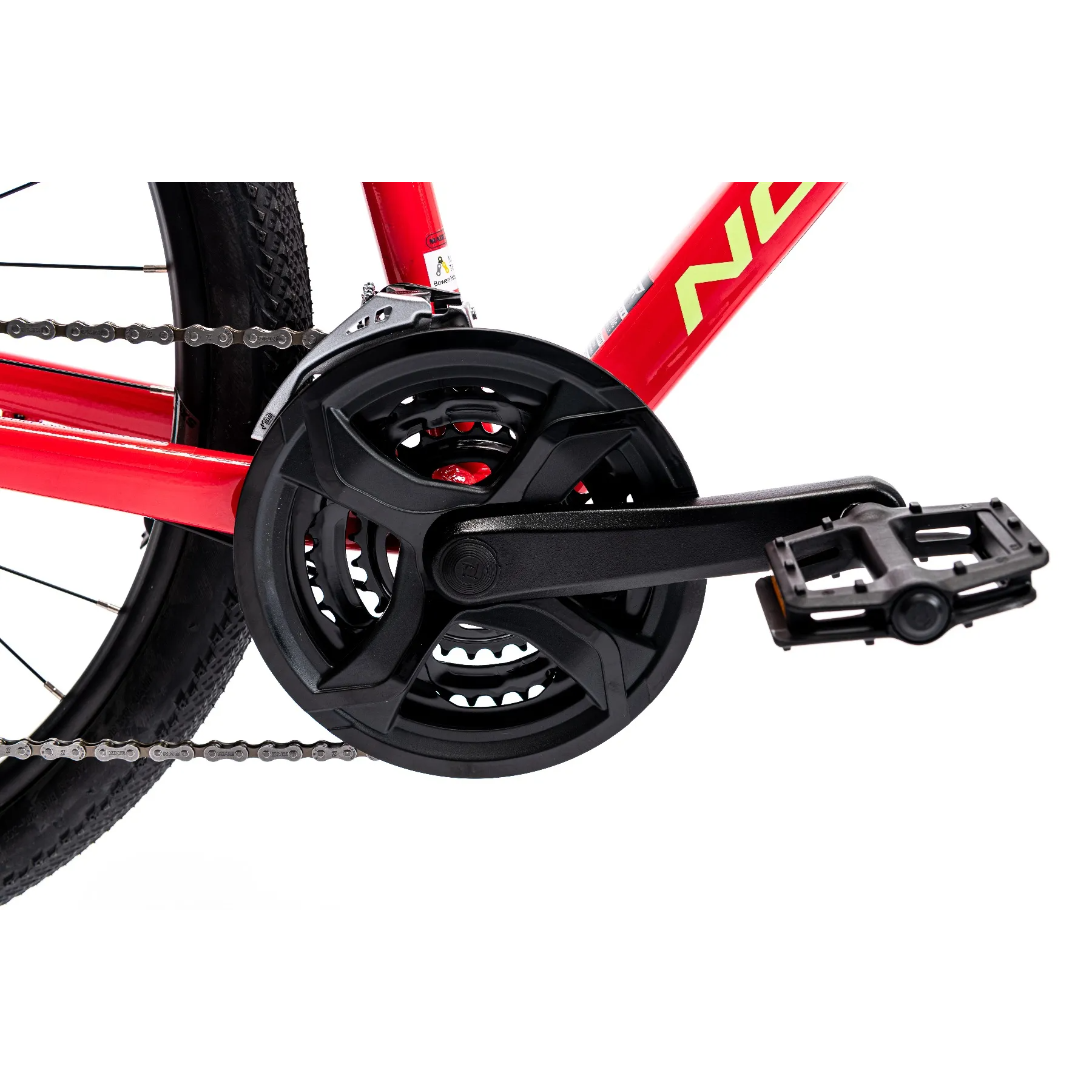 Norco XFR 3 Step Through Hybrid Bike Red/Green Large