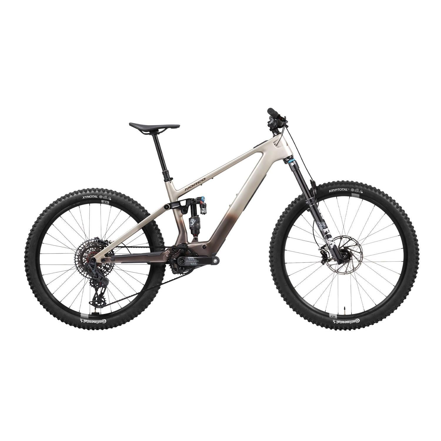 Norco Fluid VLT C1 140 Dual Suspension Mountain Bike Silver