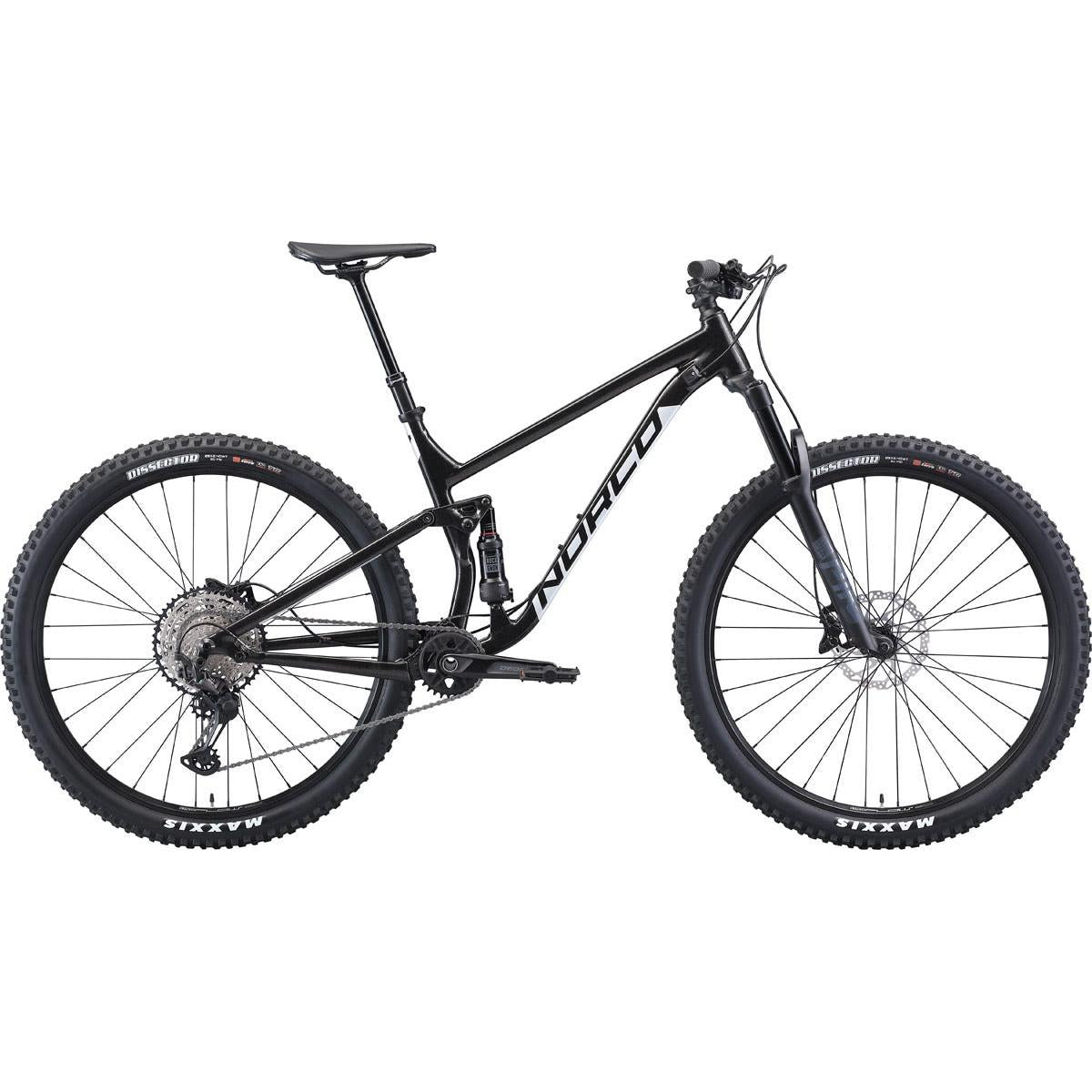Norco Fluid FS 1 27 Mountain Bike Black/Silver