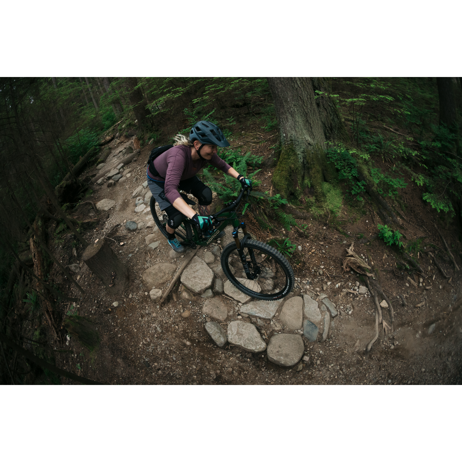 Norco Fluid FS 1 Dual Suspension Mountain Bike Green/Grey