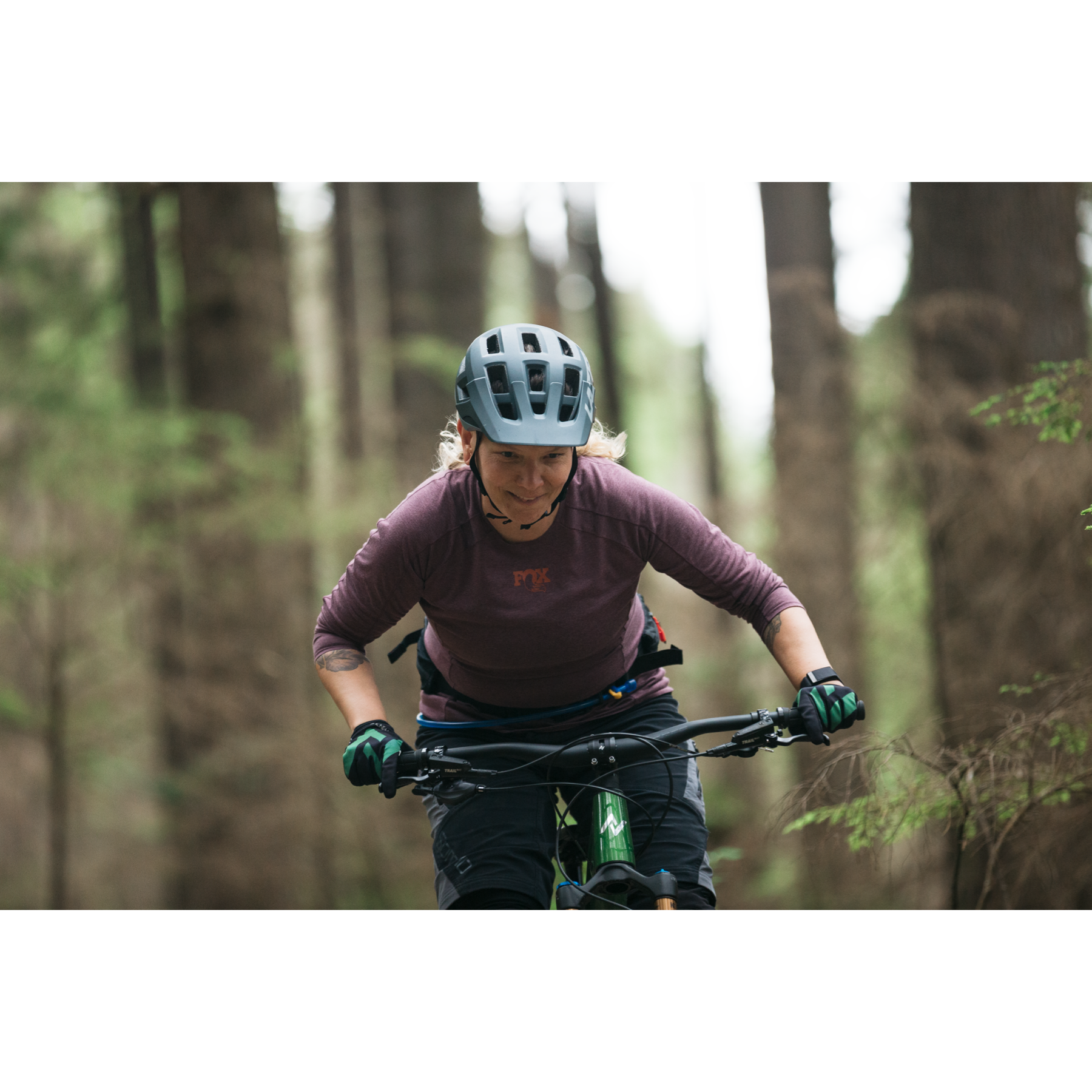 Norco Fluid FS 1 Dual Suspension Mountain Bike Green/Grey