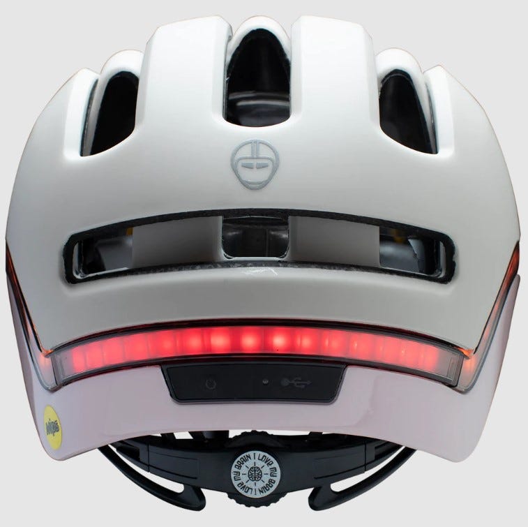 Nutcase Vio MIPS LED Helmet Rozay Matte