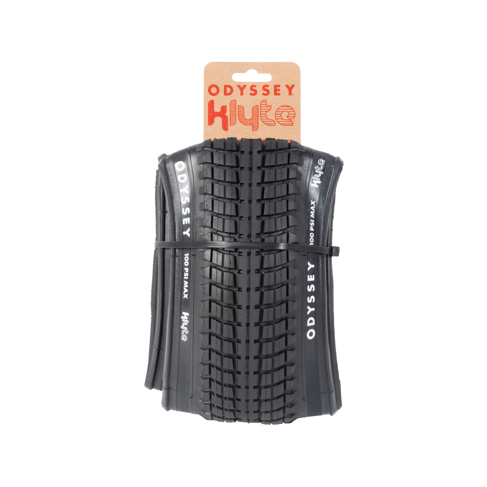 Odyssey Aitken K-Lyte BMX Tyre 20 X 2.25'' Black