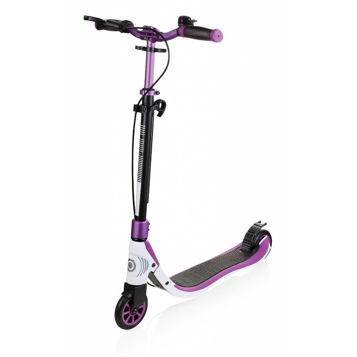 Globber One NL125 Deluxe Scooter Ti Purple/White