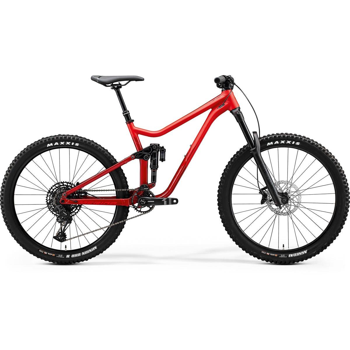 Merida One Sixty 400 Mountain Bike Matt Red/Glossy Xmas Red