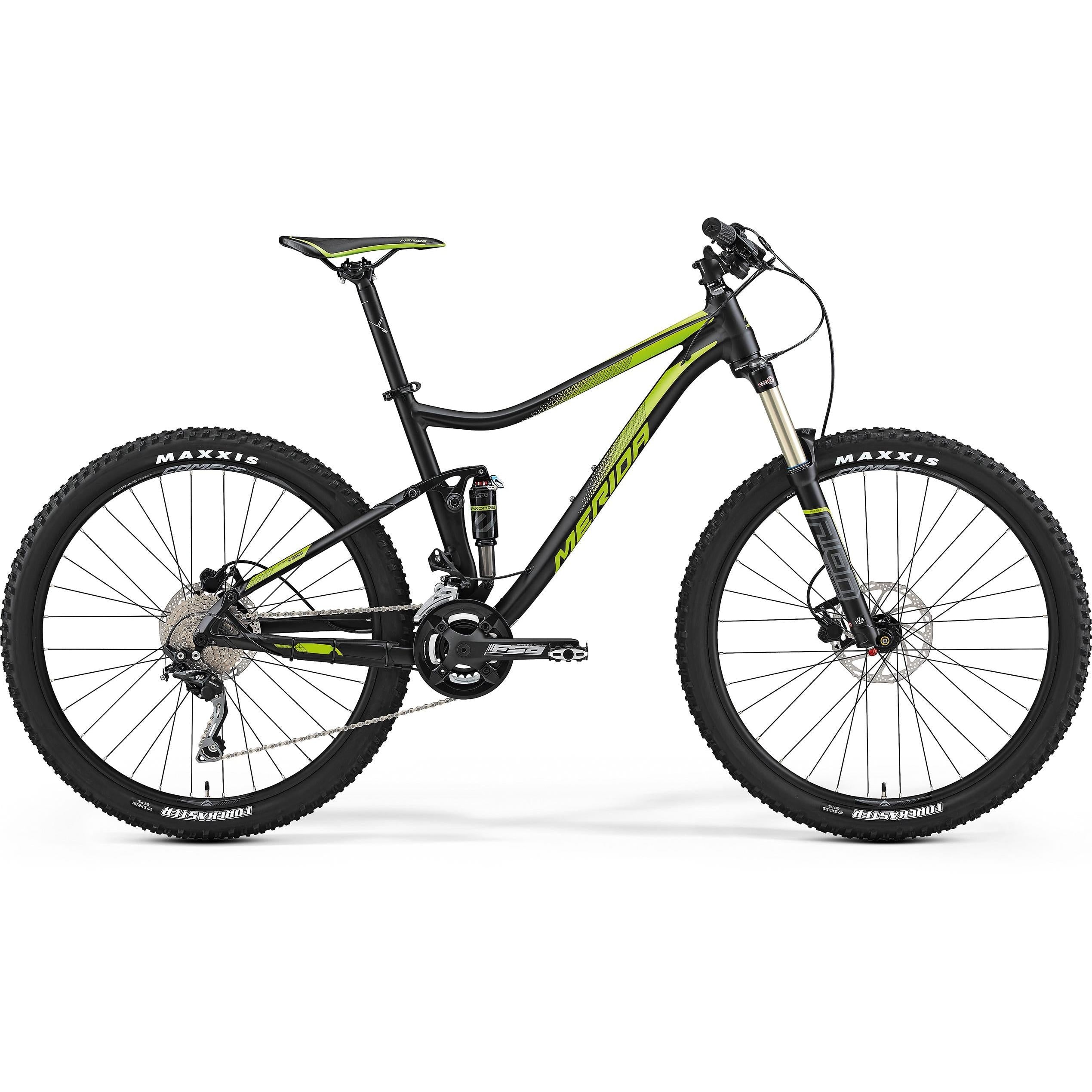 Merida One Twenty 7.500 Mountain Bike Black/Green (2017) – 99 Bikes