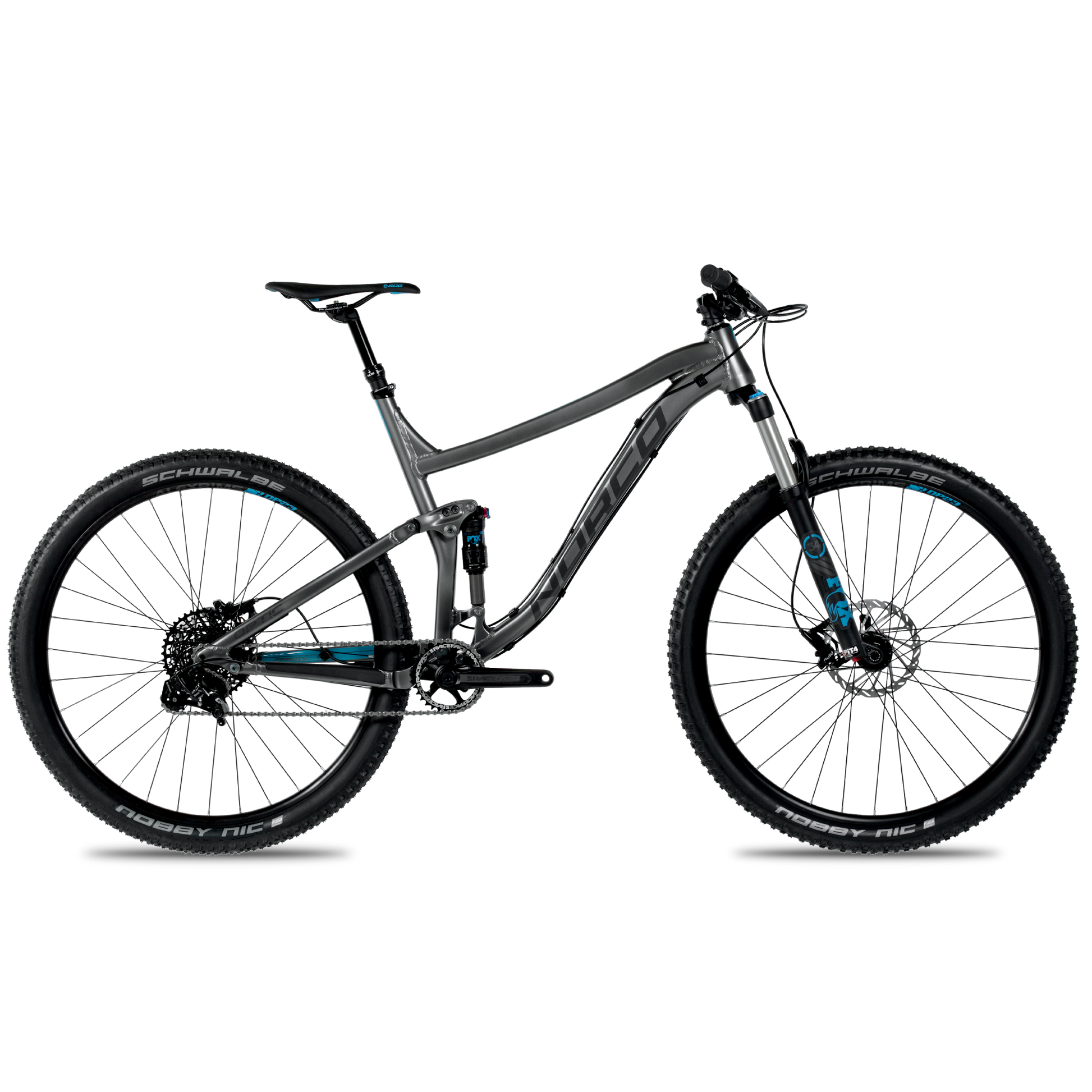 Norco Optic A9.1 Mountain Bike Grey/Blue (2017)