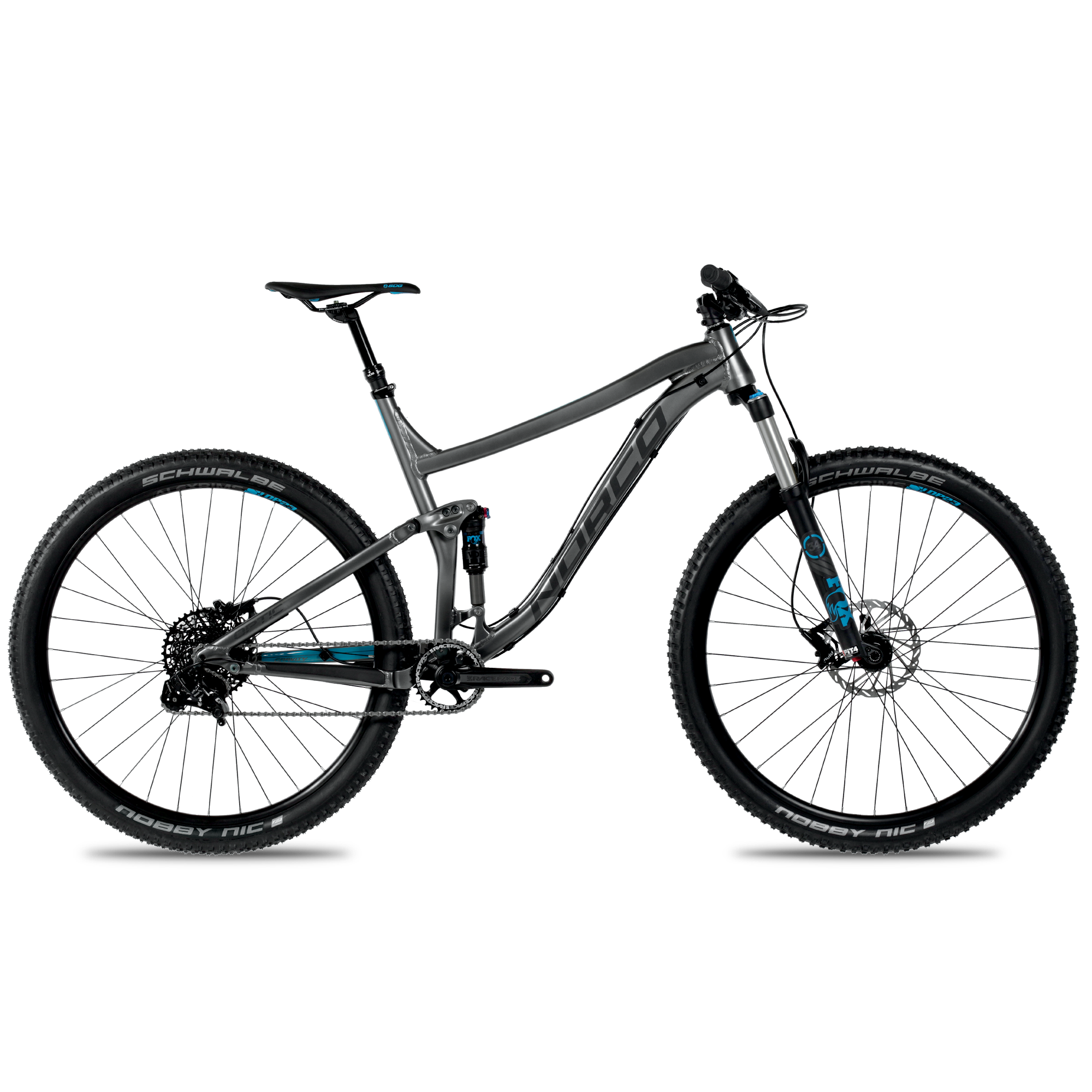 Norco Optic A9.1 Mountain Bike Grey/Blue (2017)