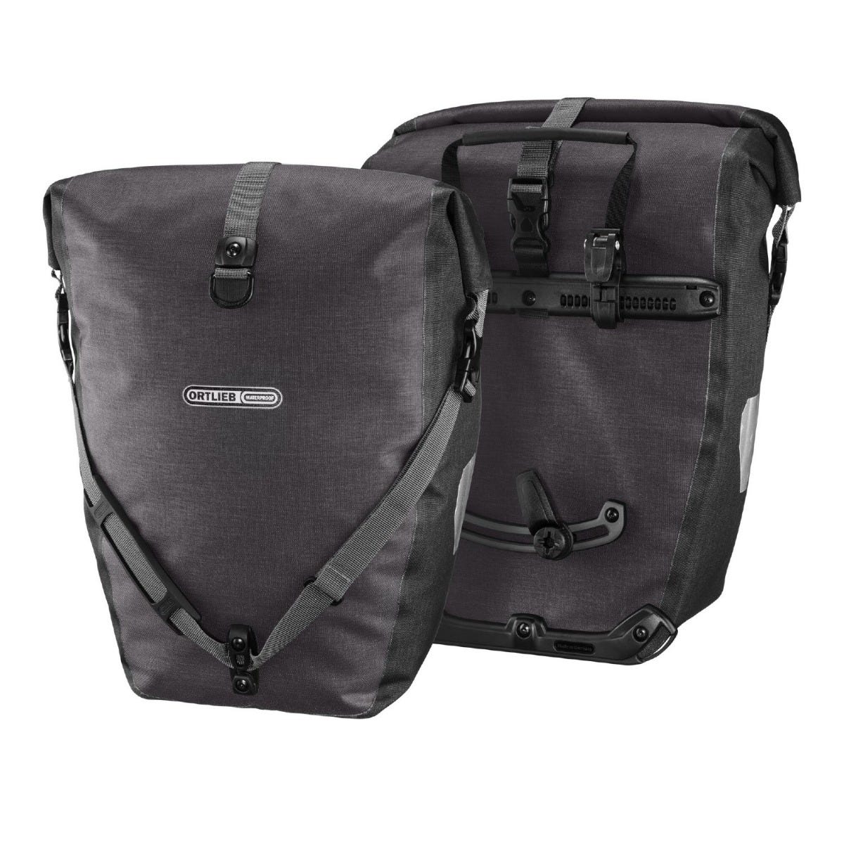 Ortlieb Back-Roller Plus Pair Pannier Bags Granite/Black