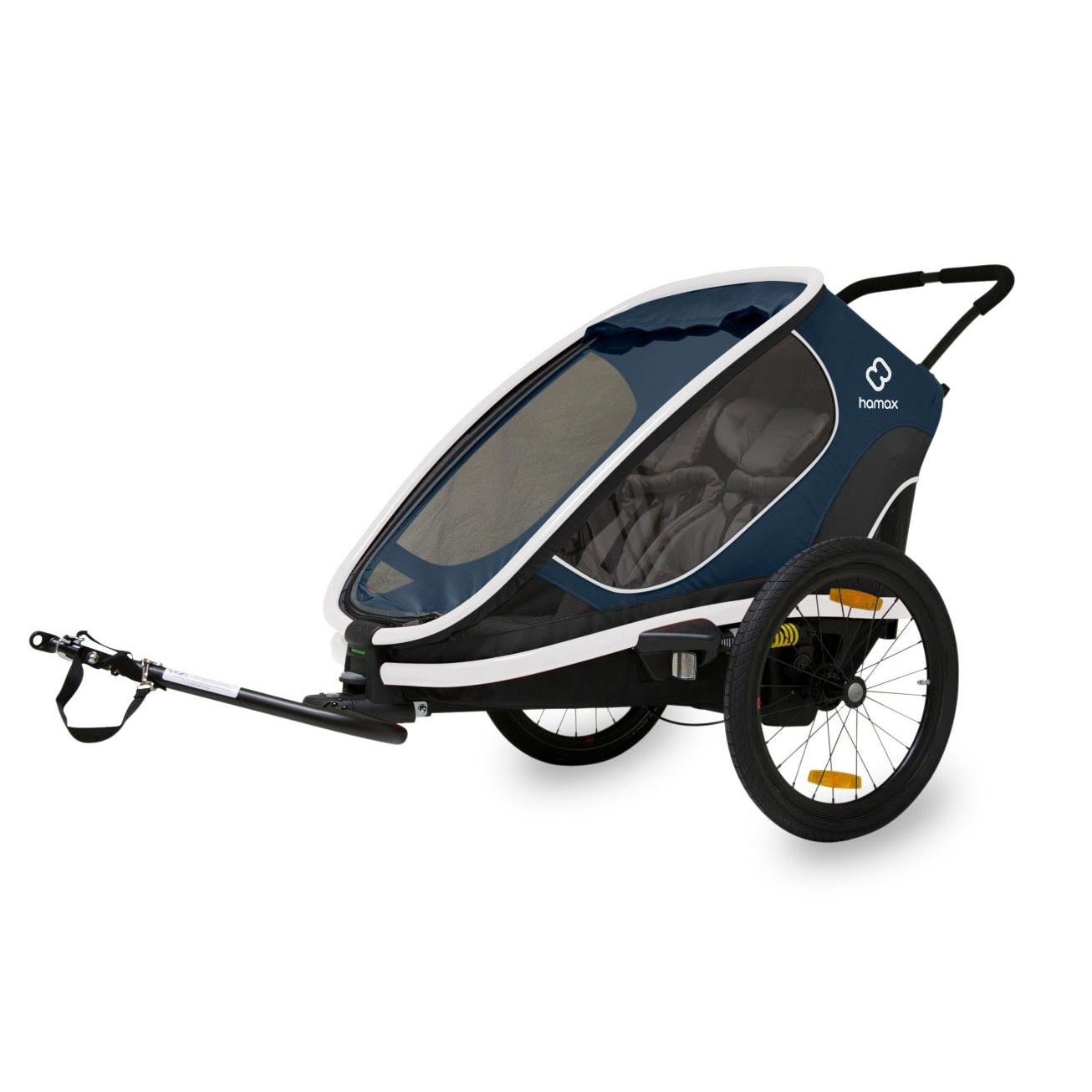 Hamax Outback Two Trailer With Recline - Two Child