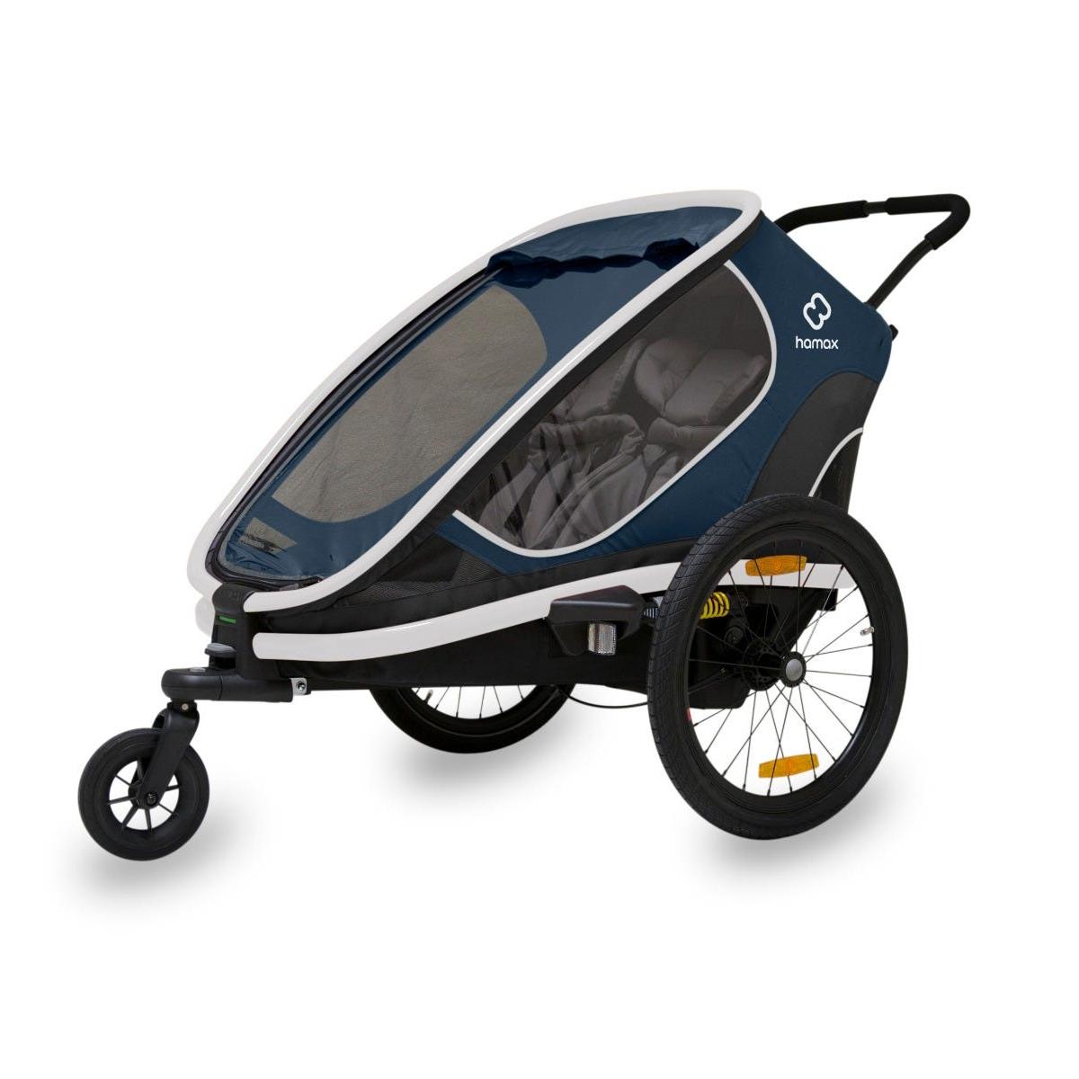 Hamax Outback Two Trailer With Recline - Two Child