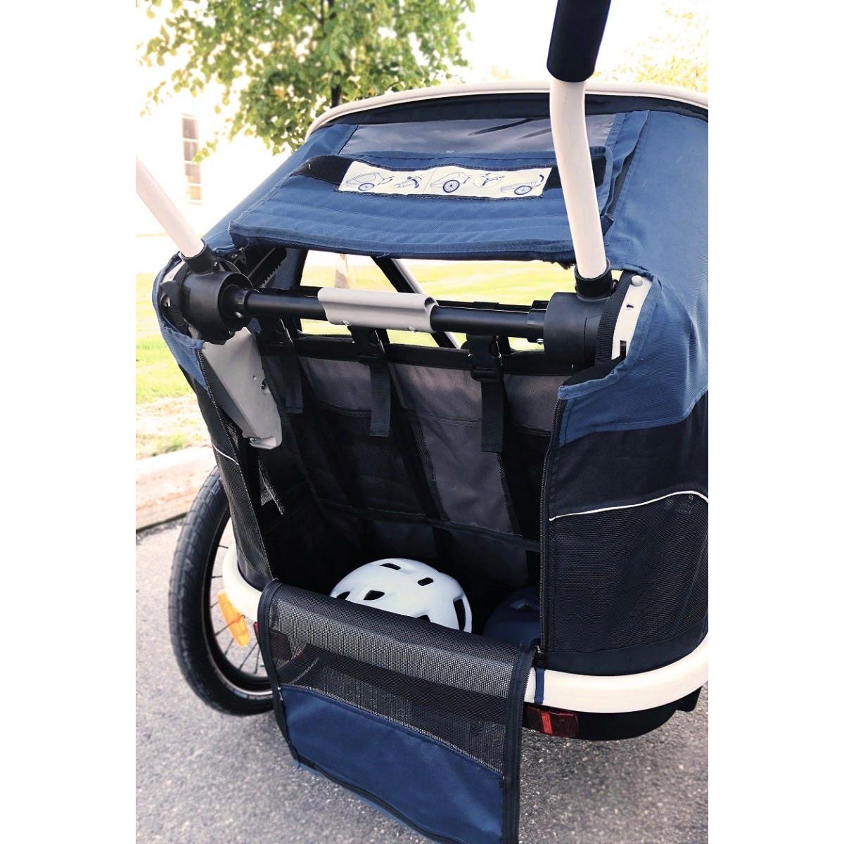 Hamax Outback Two Trailer With Recline - Two Child